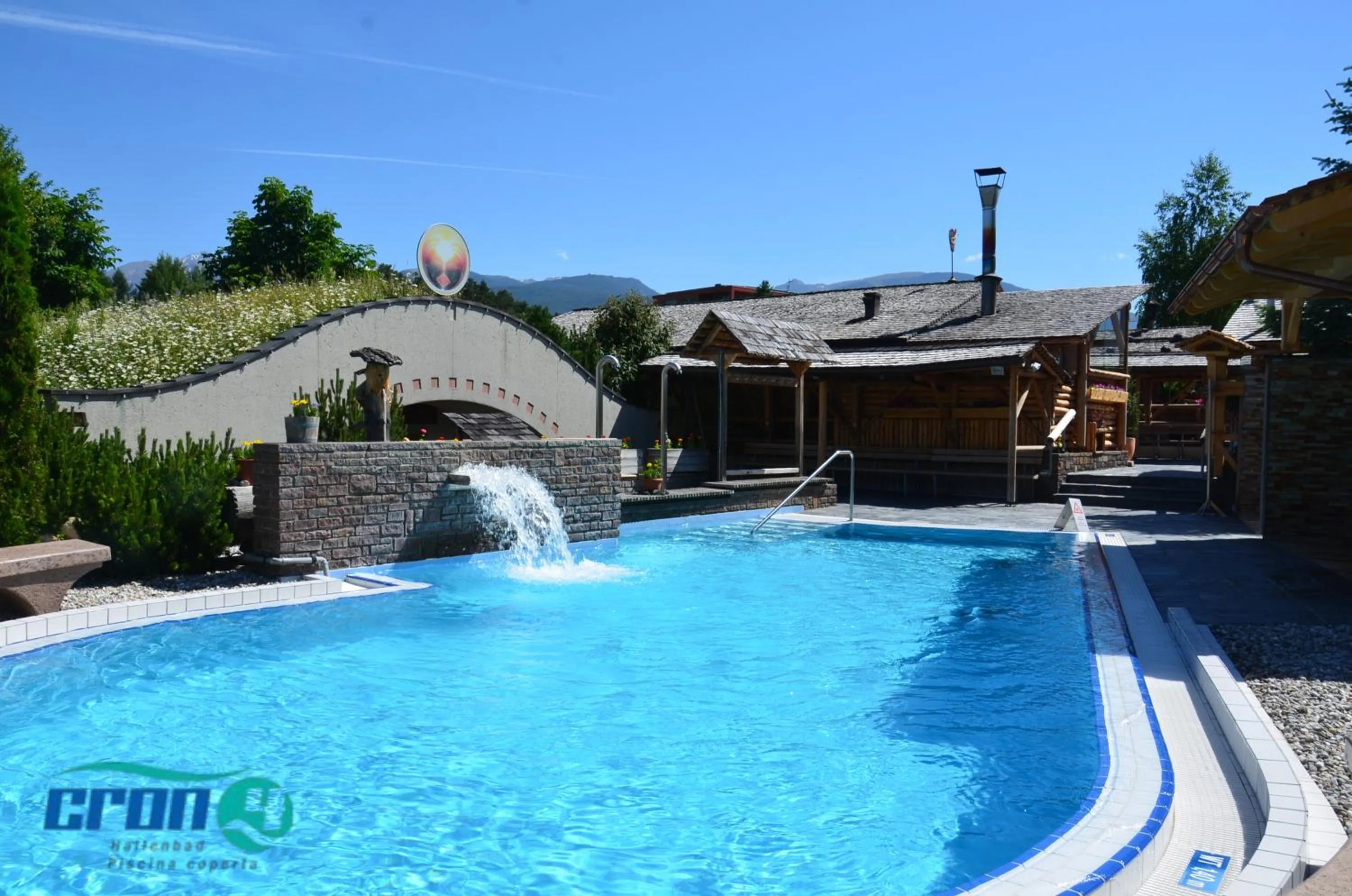 Swimming pool in Hotel B&B Martha