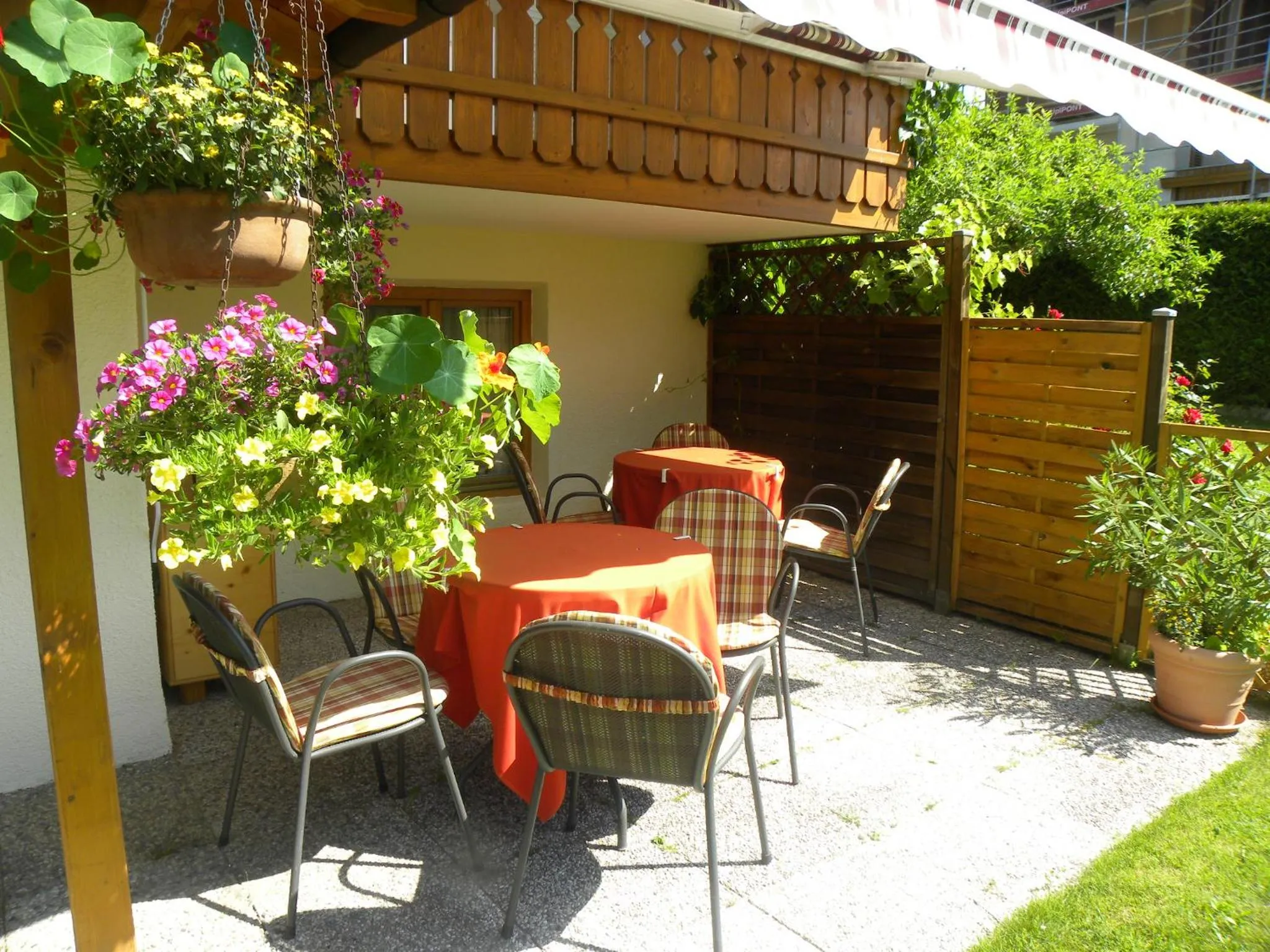 Garden in Hotel B&B Martha