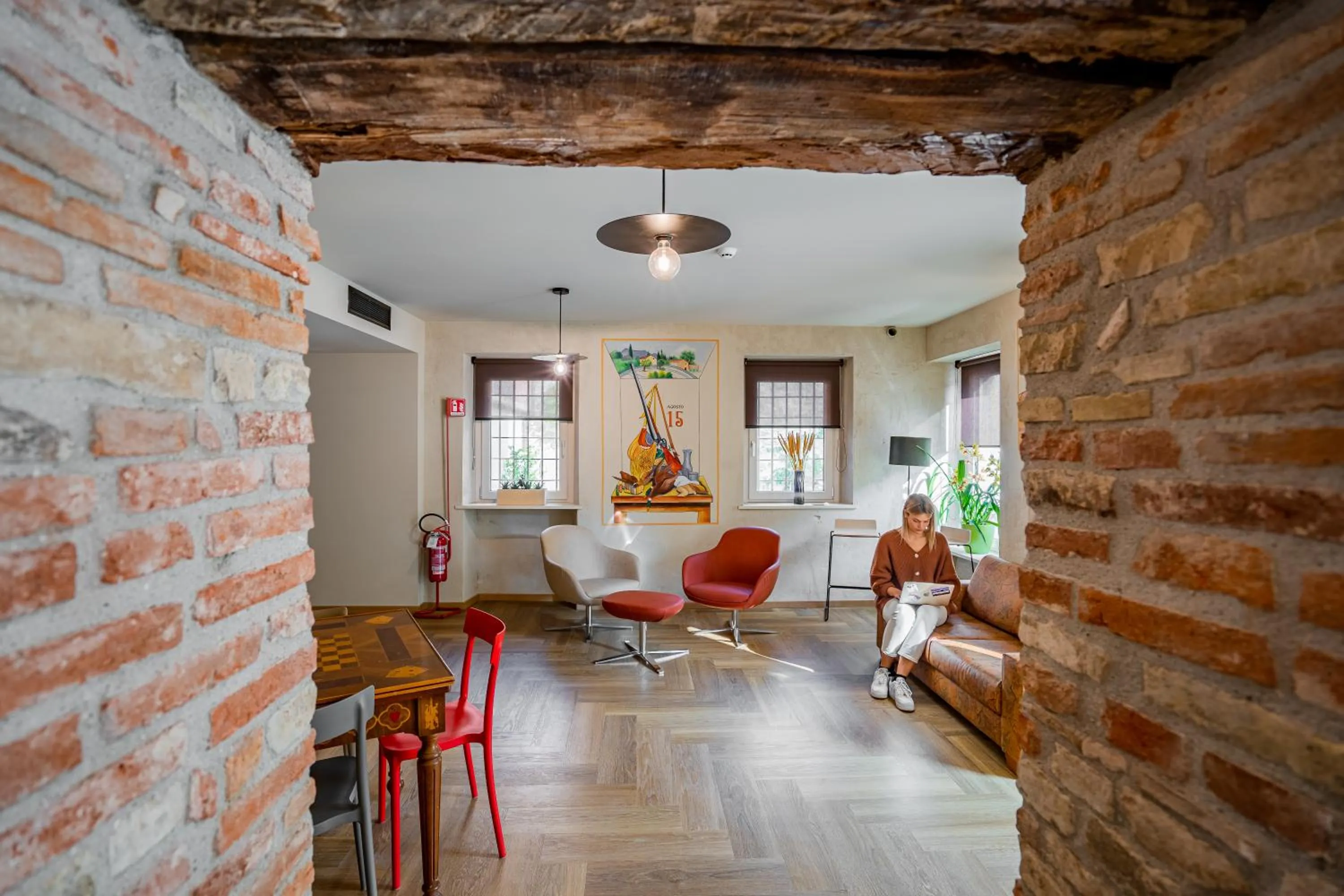 Living room in La Meridiana