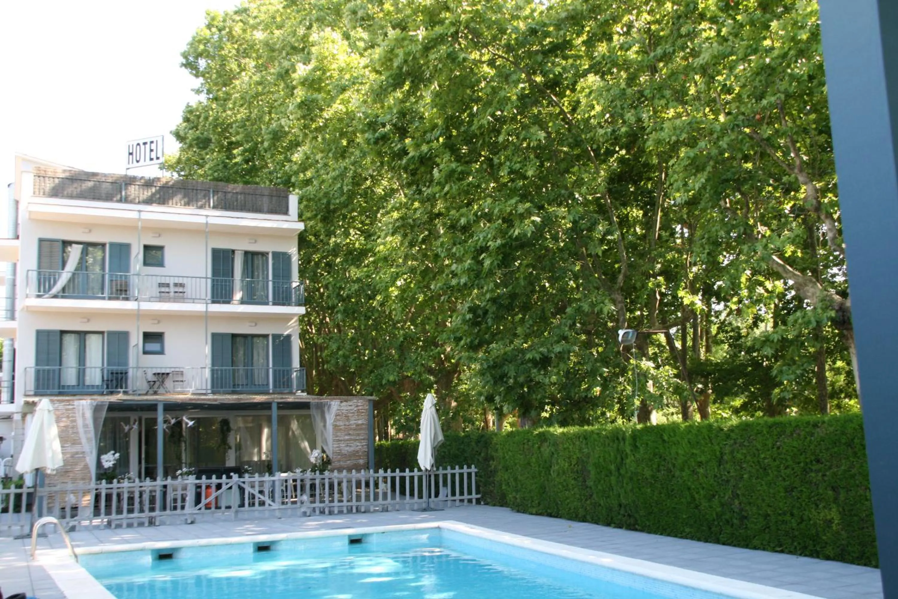 Swimming pool in Hotel L'Ast
