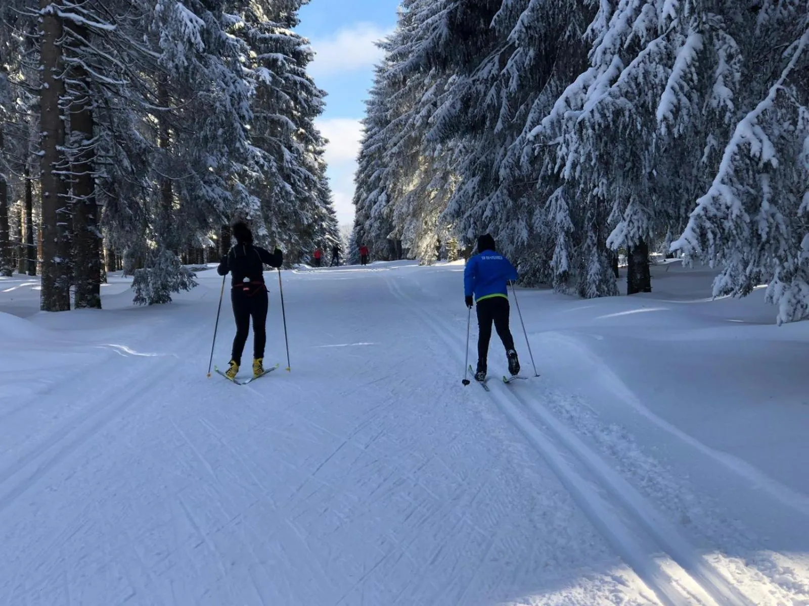 Skiing in Zur alten Fabrik