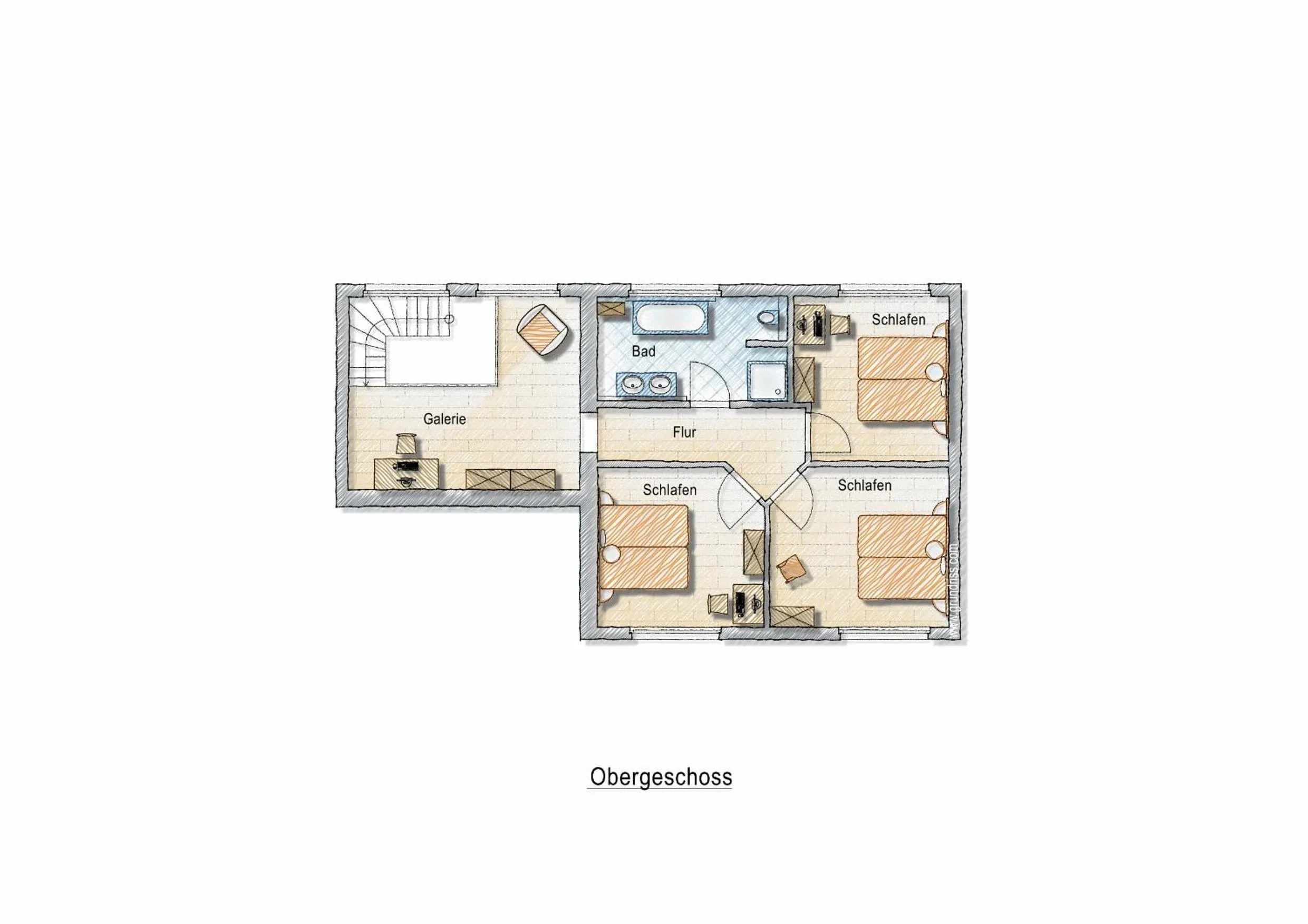Floor plan in Zur alten Fabrik