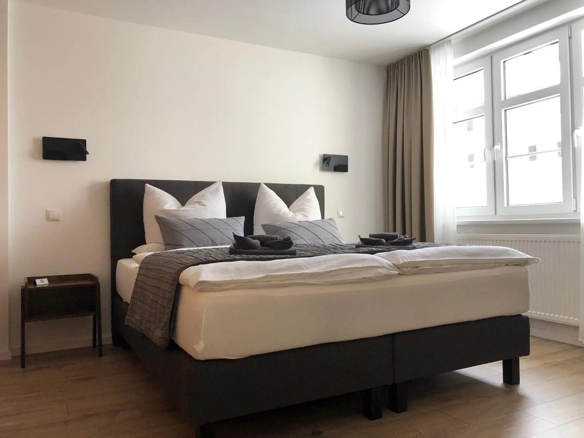 Bedroom, Bed in Zur alten Fabrik