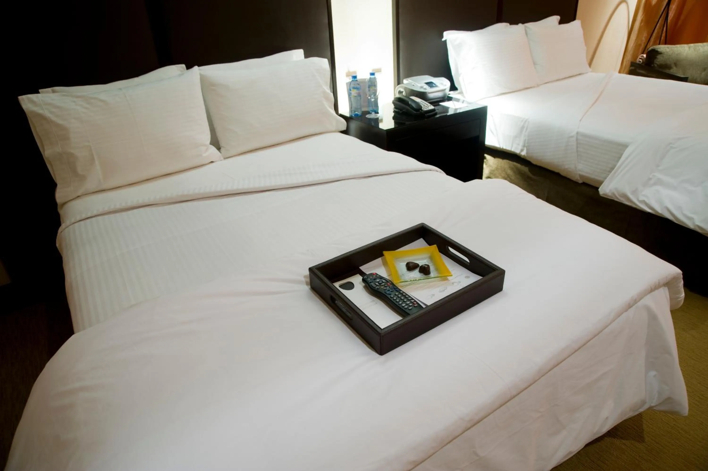 Bed in Hotel Casino Magic