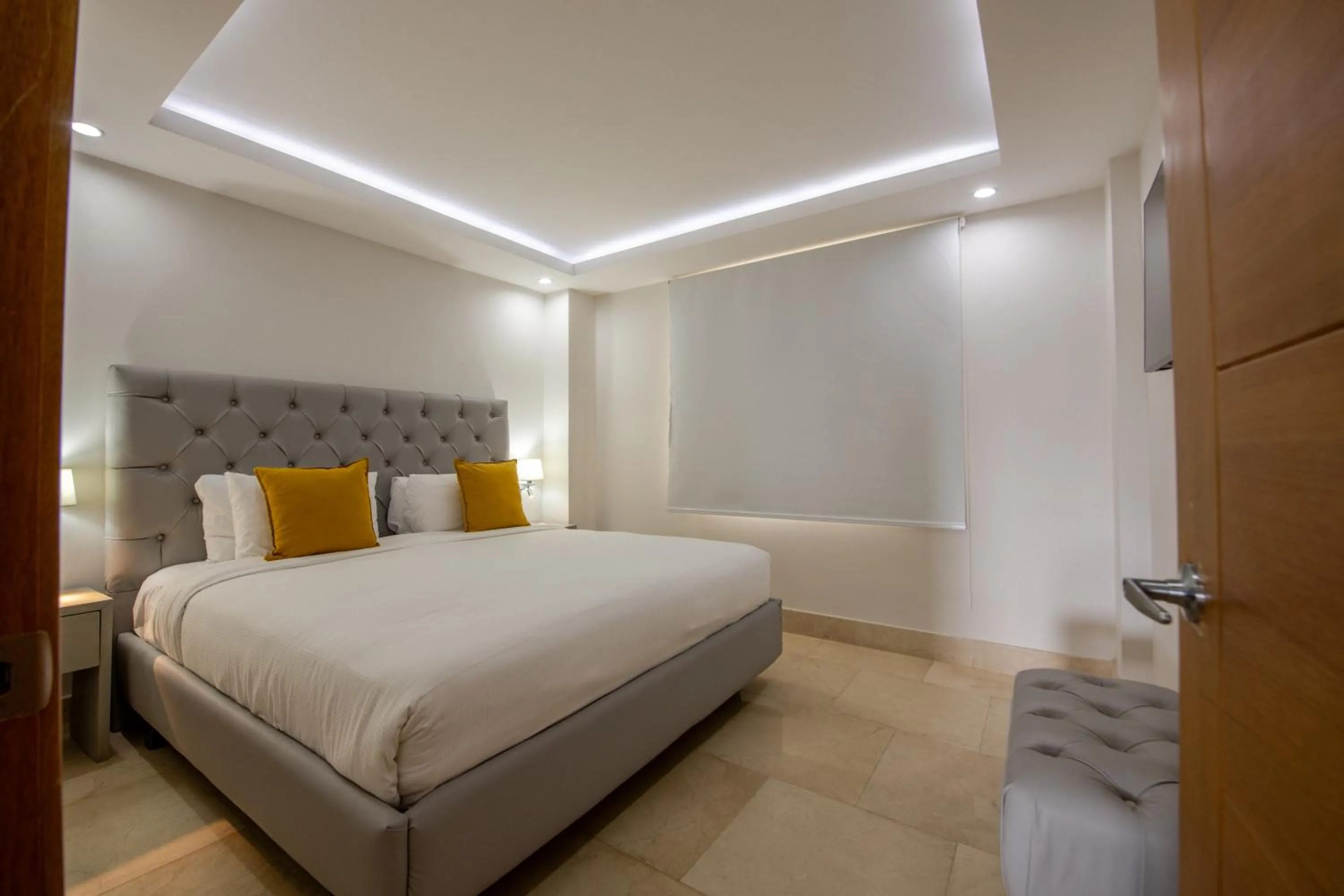 Bed in Hacienda Samana Bay Hotel