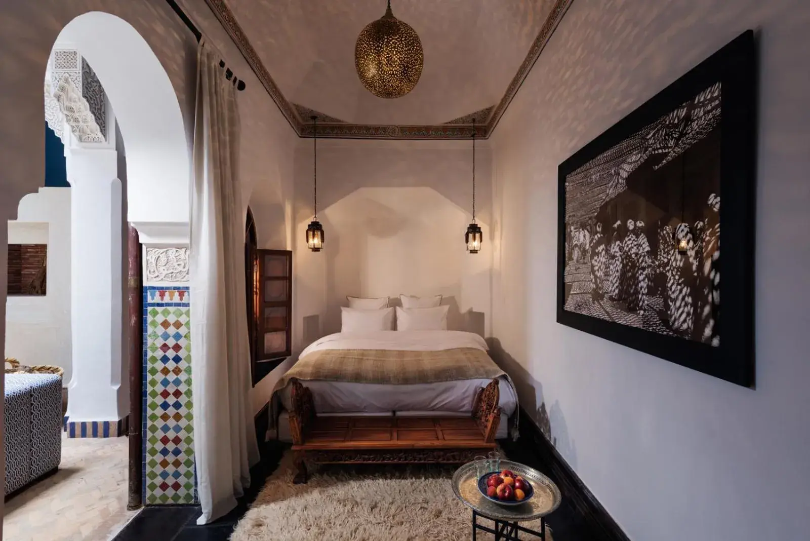 Standard Double or Twin Room in Riad Les Yeux Bleus Standard Double or Twin Room in Riad Les Yeux Bleus