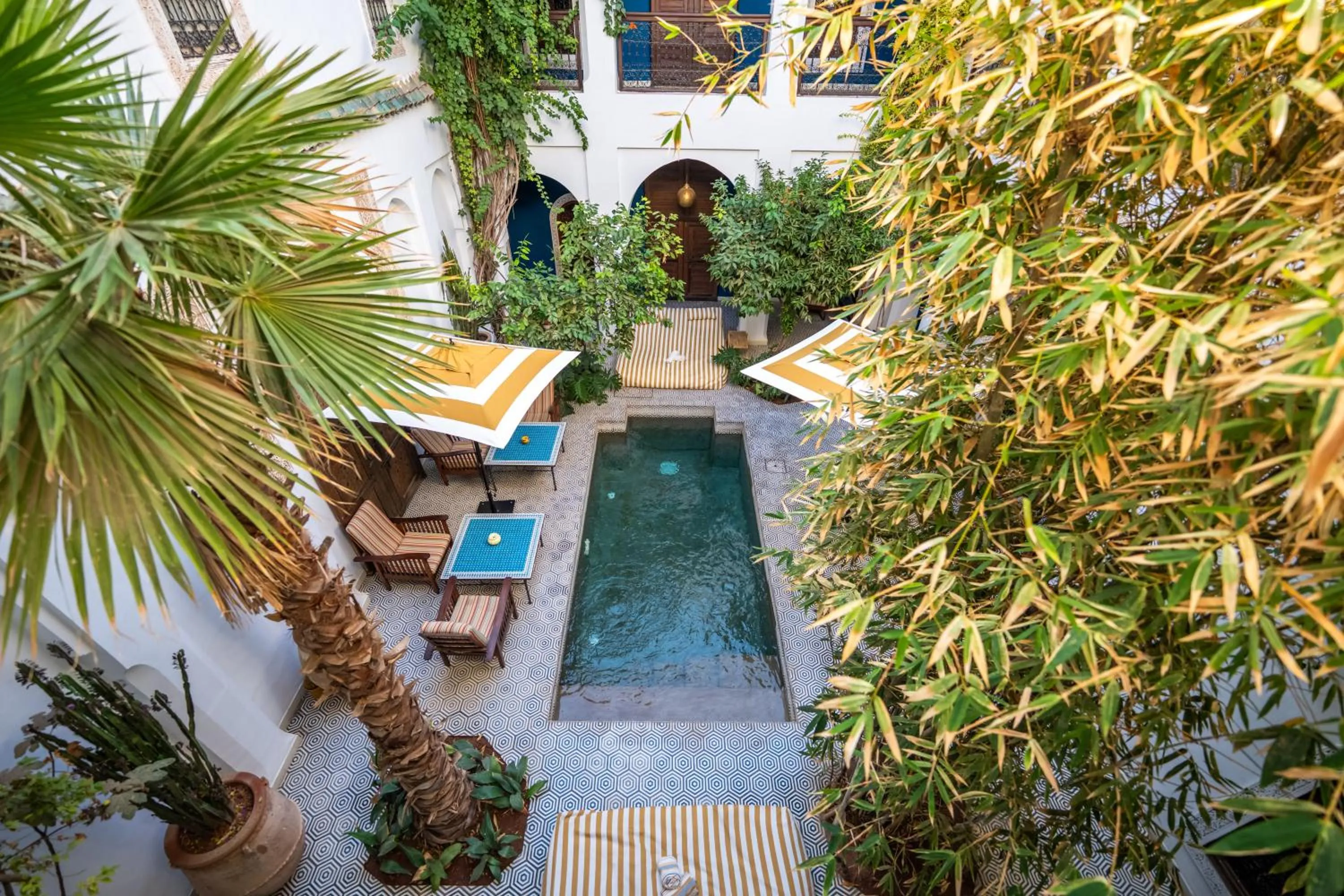 Dining area in Riad Les Yeux Bleus