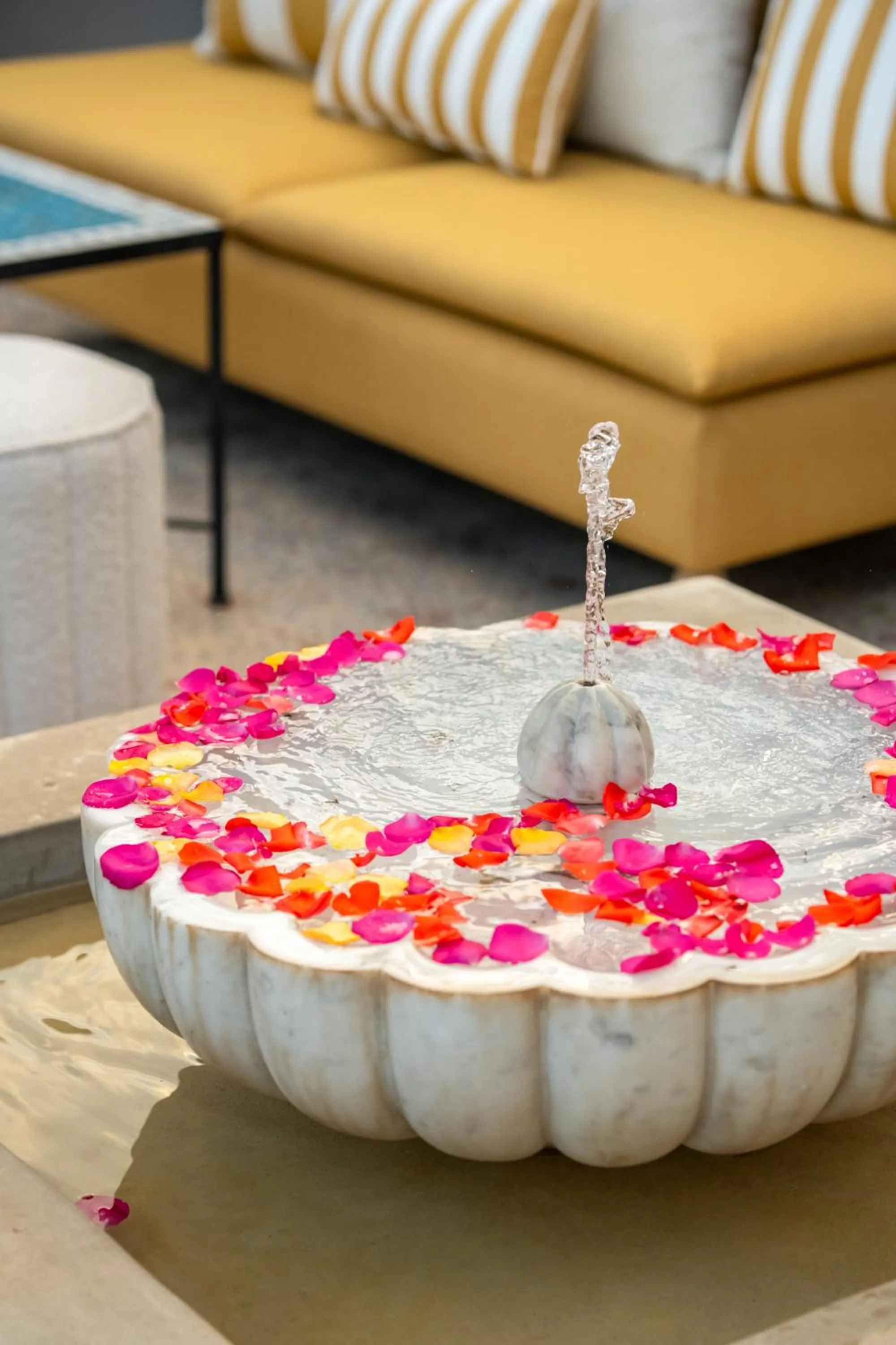 Patio in Riad Les Yeux Bleus