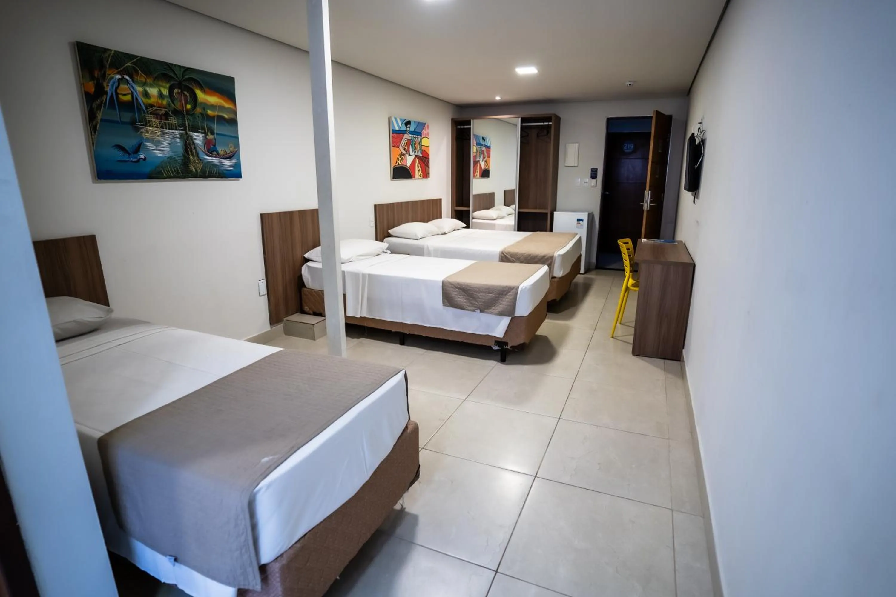 Bed in Bessa Beach Hotel