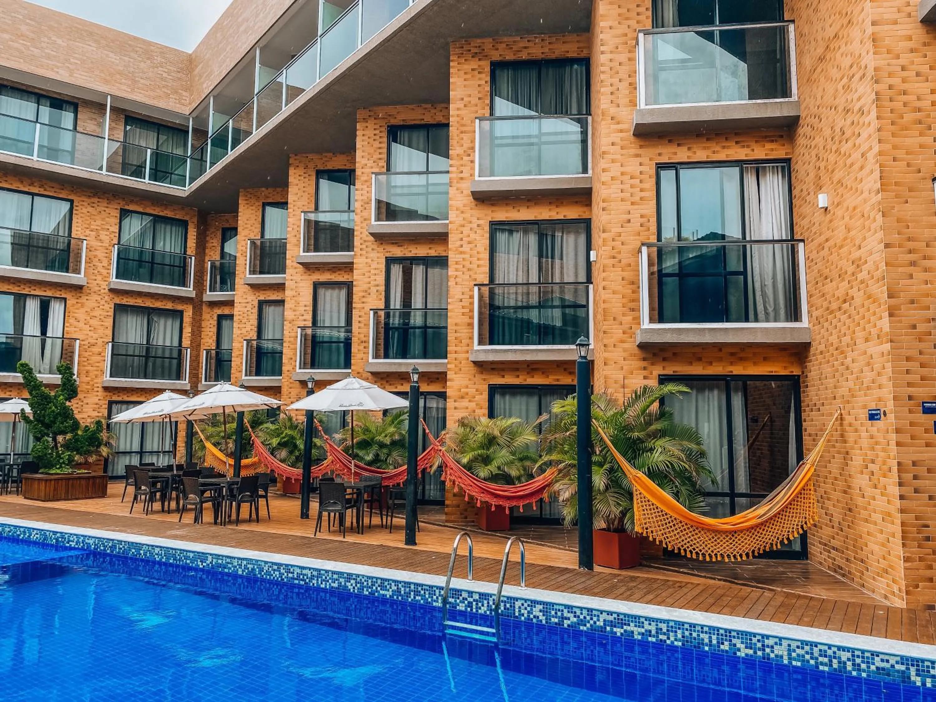 Swimming pool in Bessa Beach Hotel