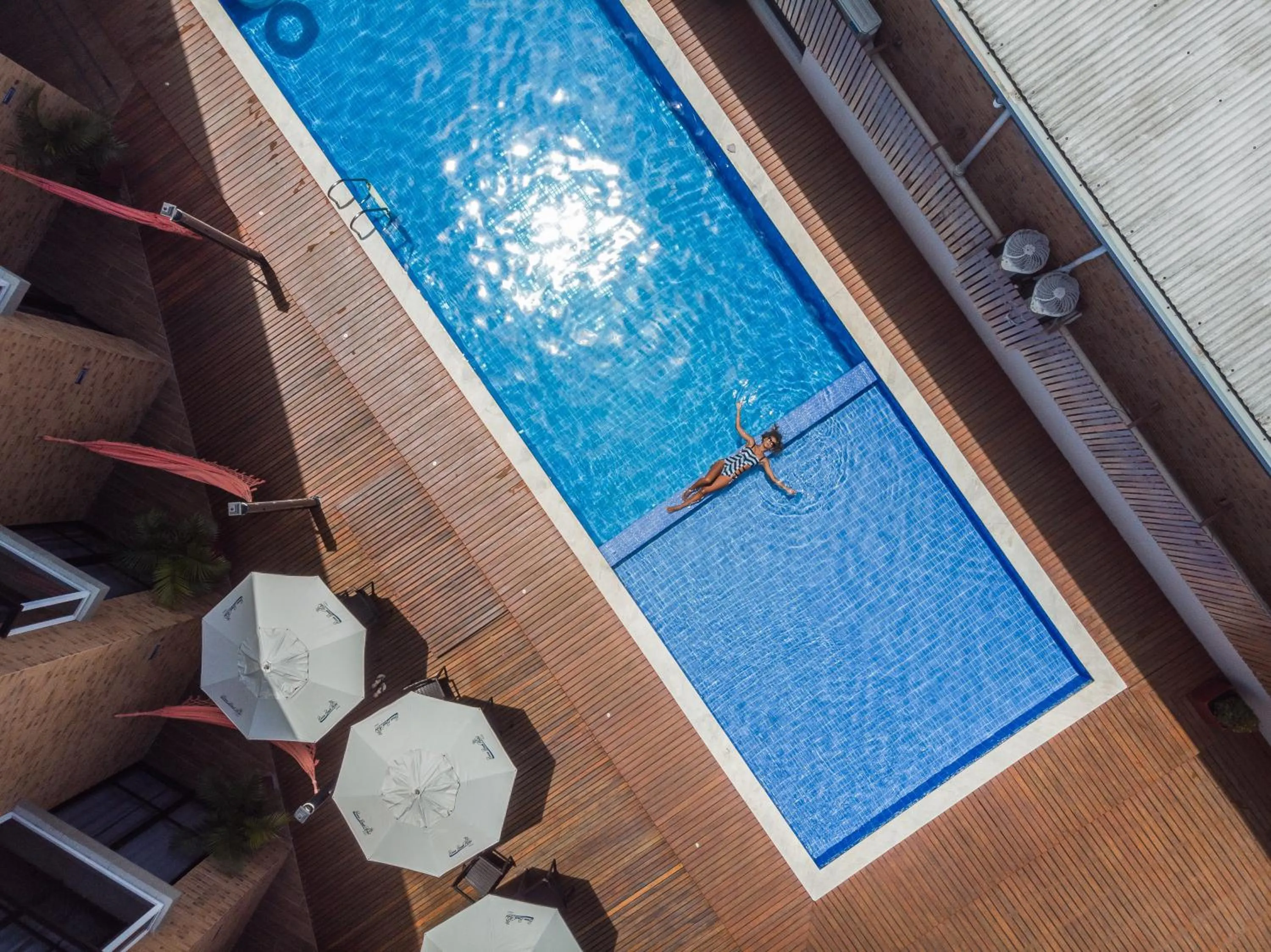 Bird's eye view in Bessa Beach Hotel