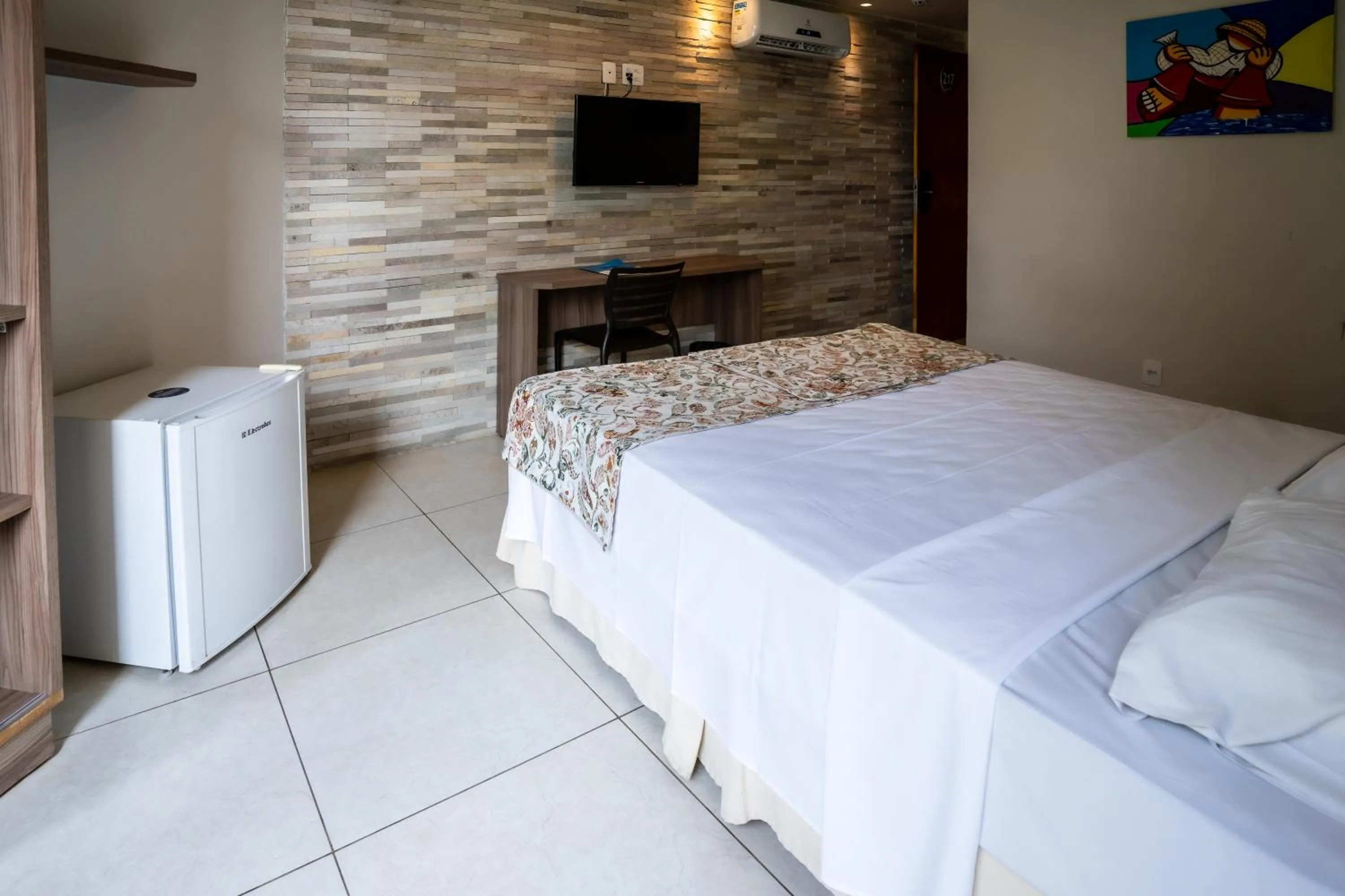 Bed in Bessa Beach Hotel