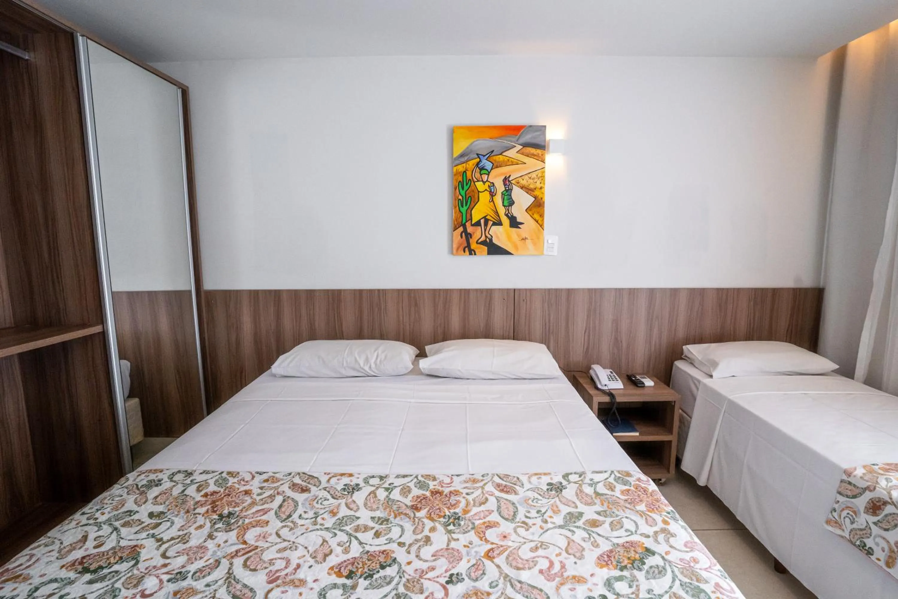 Bed in Bessa Beach Hotel