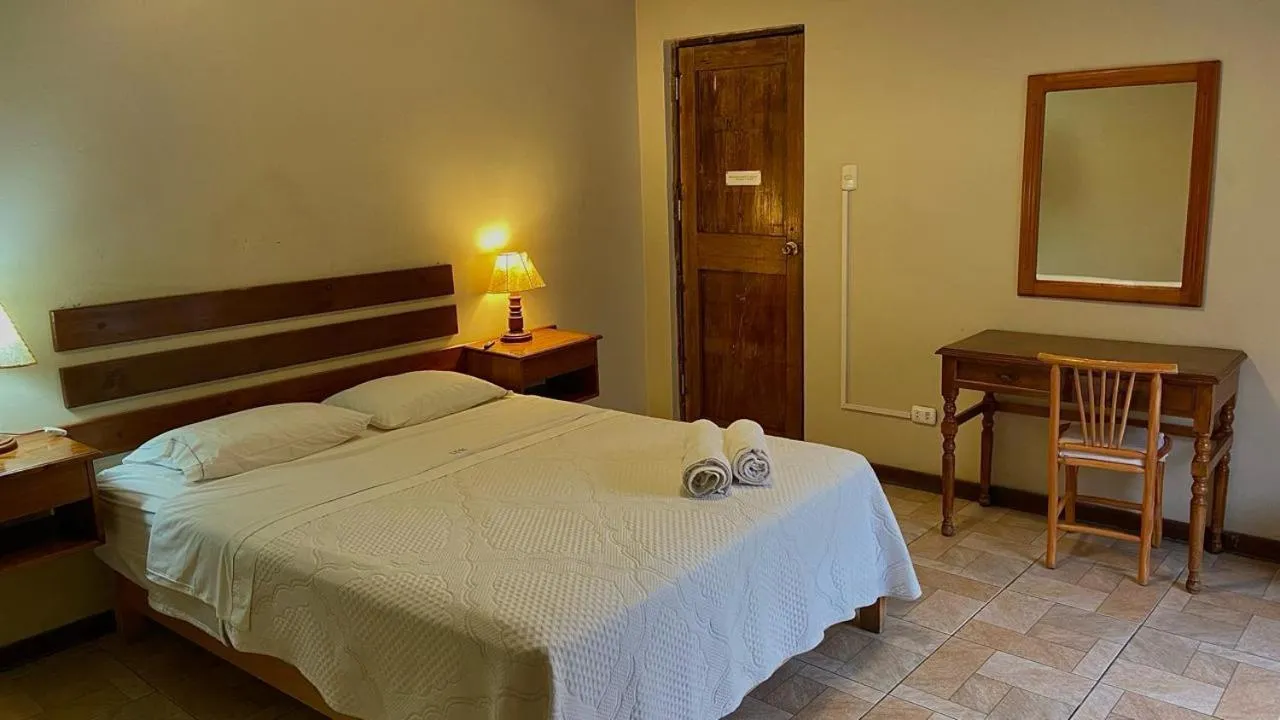 Bed in Hosteria Suiza