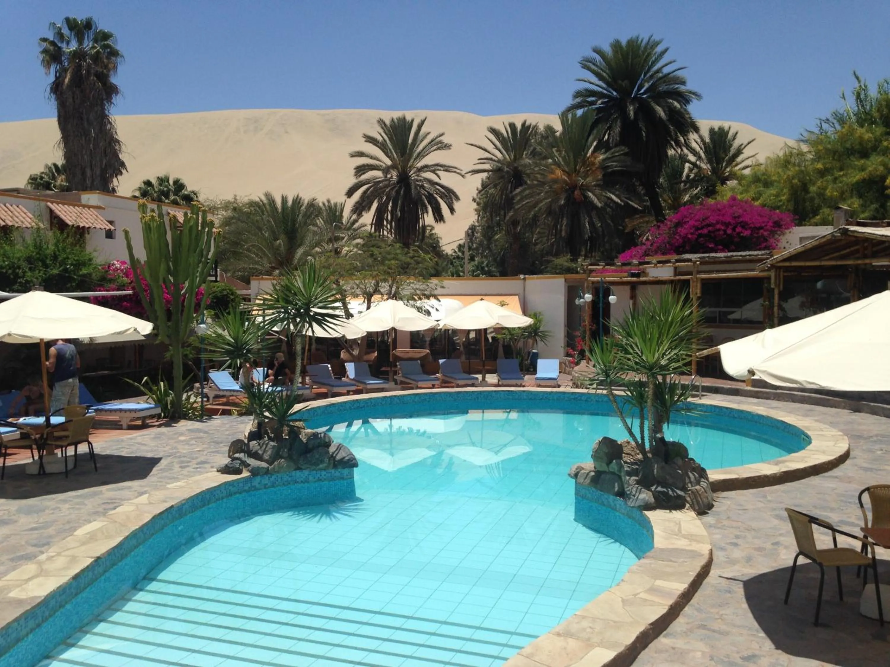 Swimming pool in Hosteria Suiza