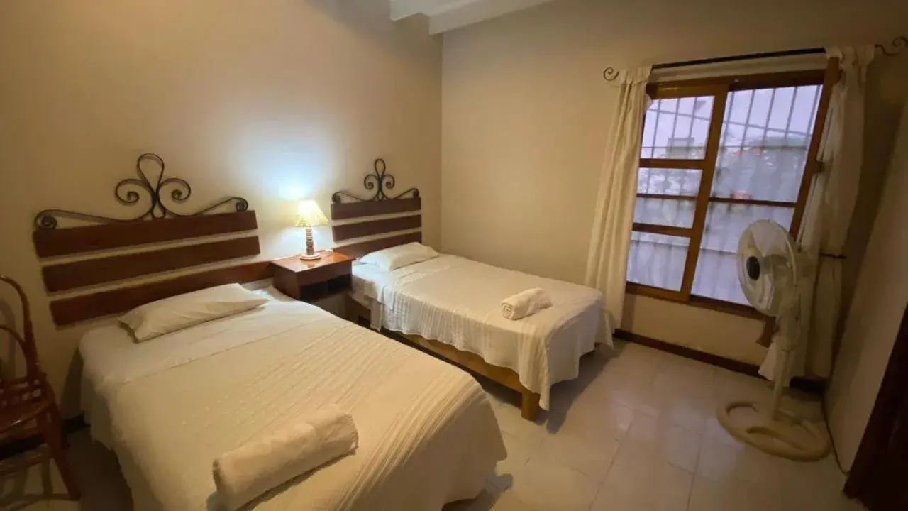 Twin Room in Hosteria Suiza Twin Room in Hosteria Suiza