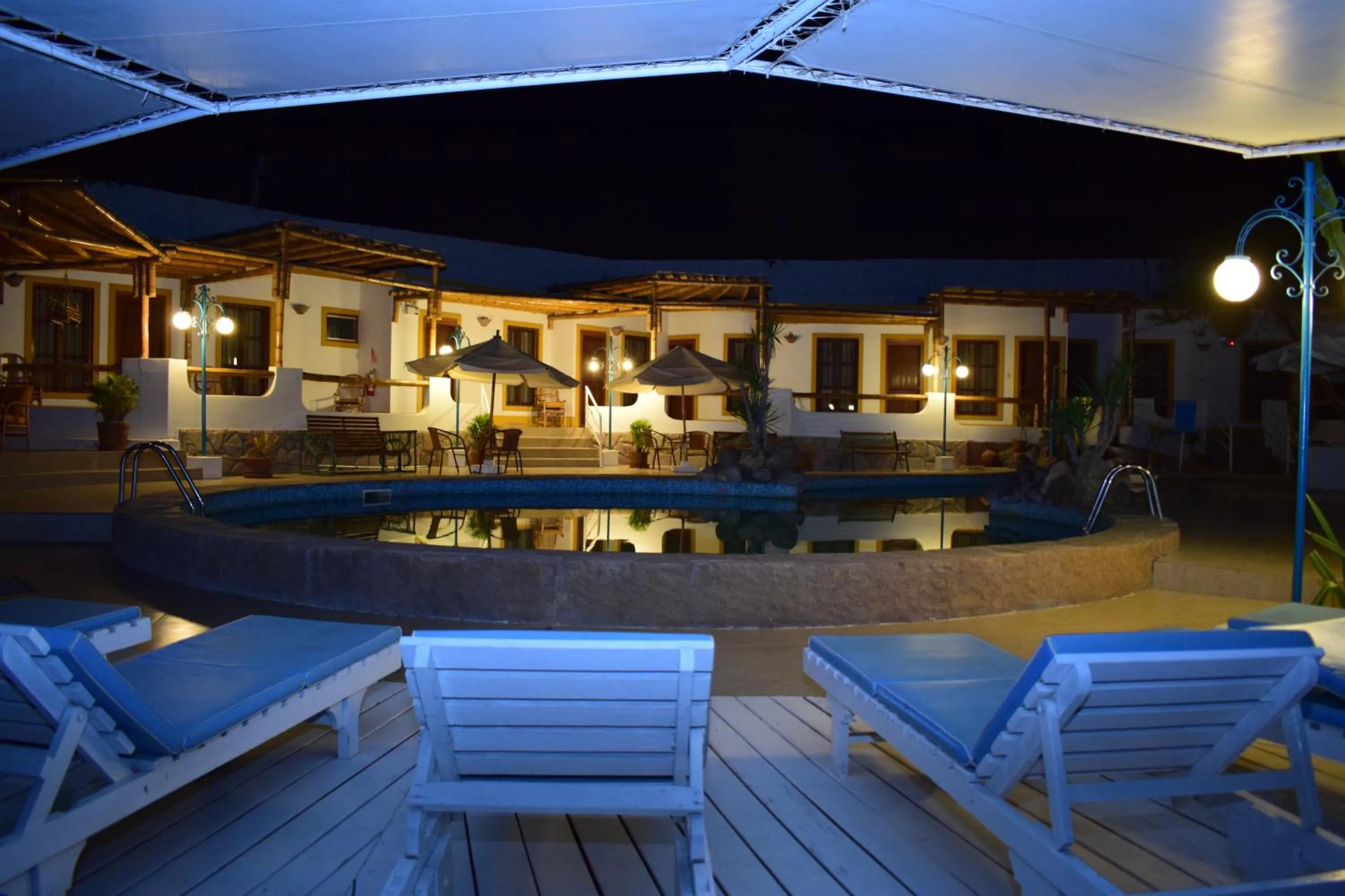 Night in Hosteria Suiza