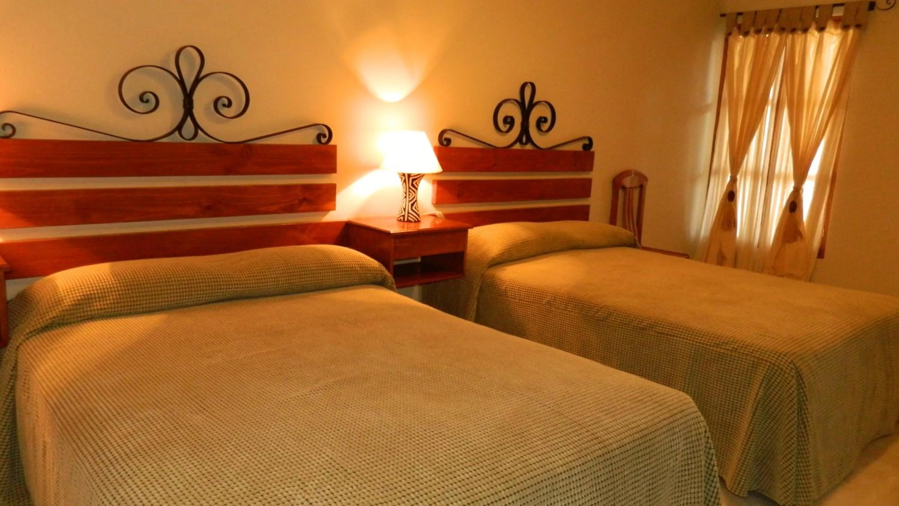 Bed in Hosteria Suiza