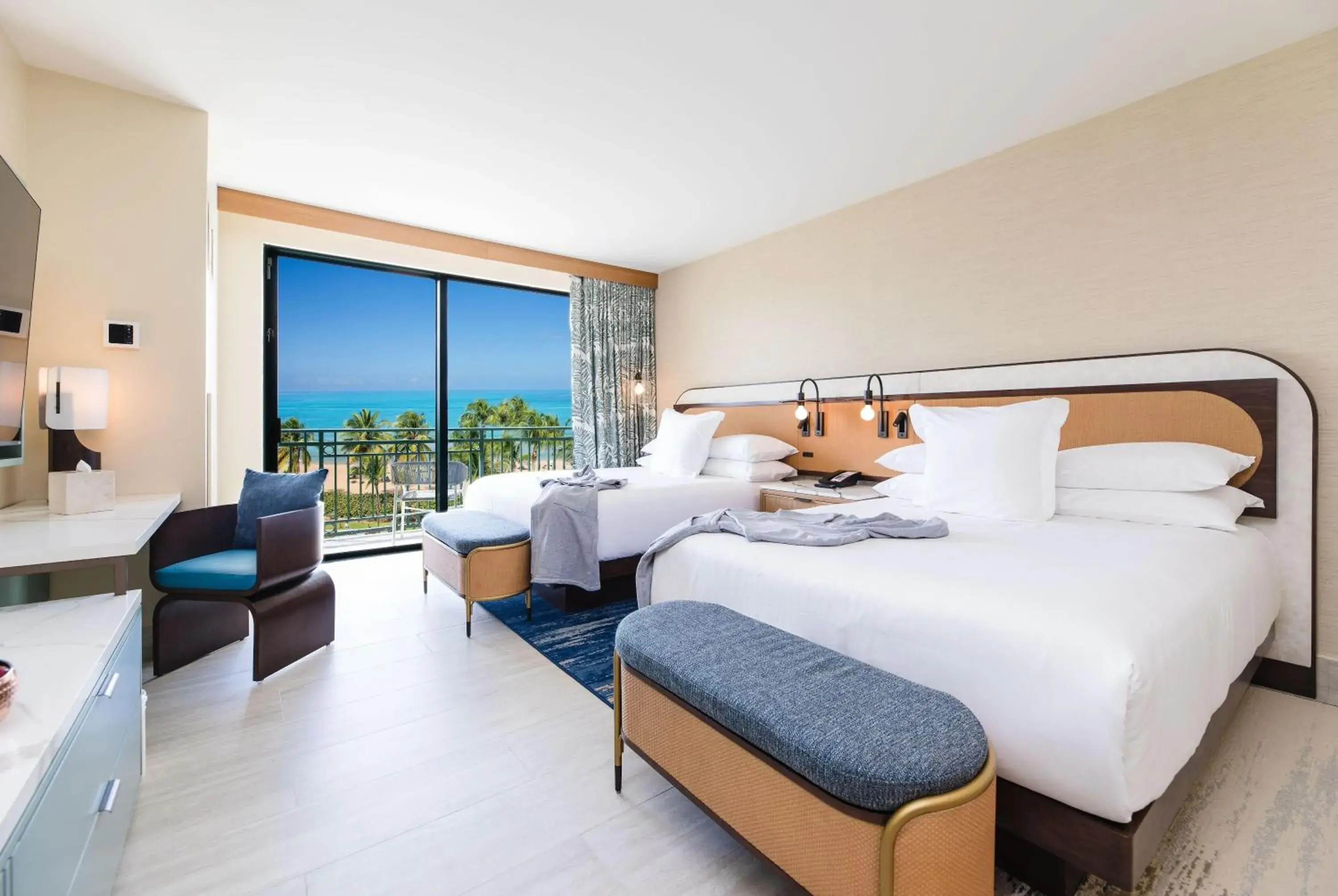 Photo of the whole room, Bed in Wyndham Grand Rio Mar Rainforest Beach and Golf Resort Photo of the whole room, Bed in Wyndham Grand Rio Mar Rainforest Beach and Golf Resort