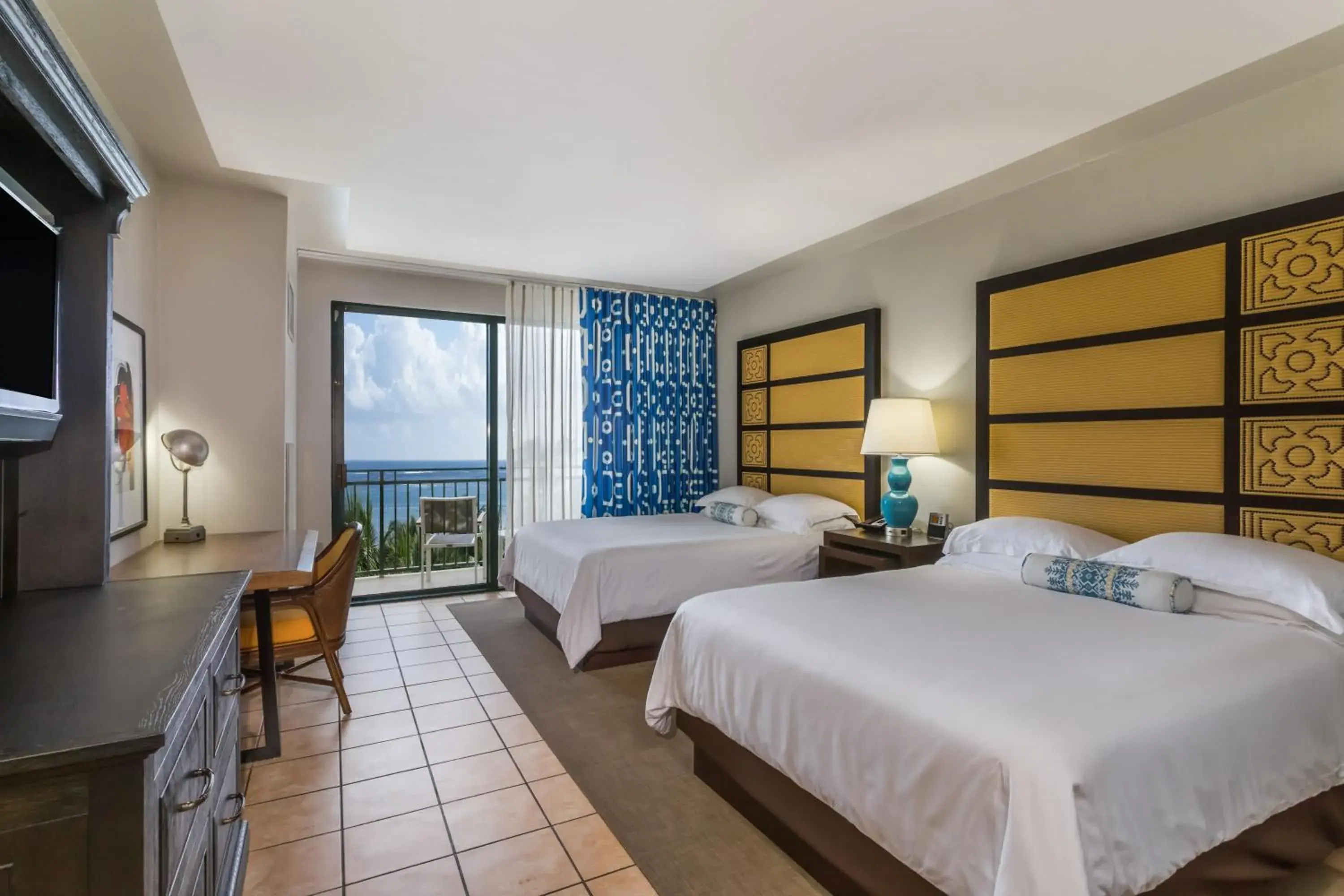 Discovery Collection Queen Room with Two Queen Beds and Balcony - Ocean View in Wyndham Grand Rio Mar Rainforest Beach and Golf Resort Discovery Collection Queen Room with Two Queen Beds and Balcony - Ocean View in Wyndham Grand Rio Mar Rainforest Beach and Golf Resort