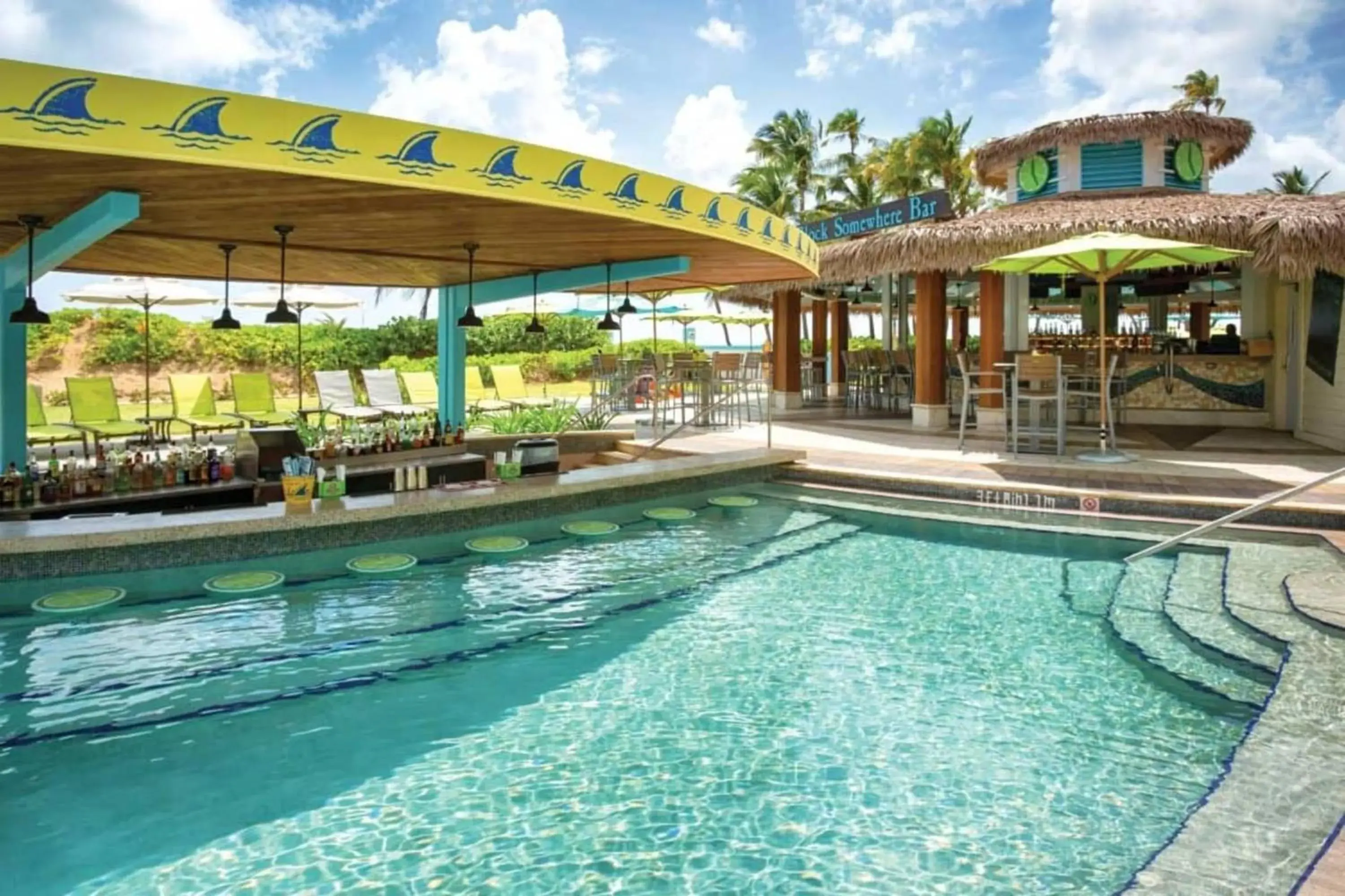 Lounge or bar in Wyndham Grand Rio Mar Rainforest Beach and Golf Resort Lounge or bar in Wyndham Grand Rio Mar Rainforest Beach and Golf Resort