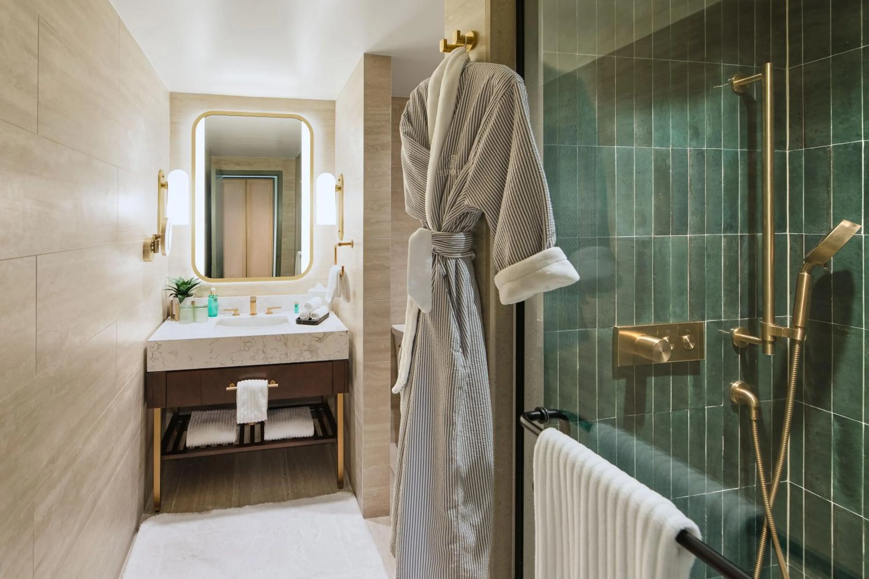 Shower in Wyndham Grand Rio Mar Rainforest Beach and Golf Resort