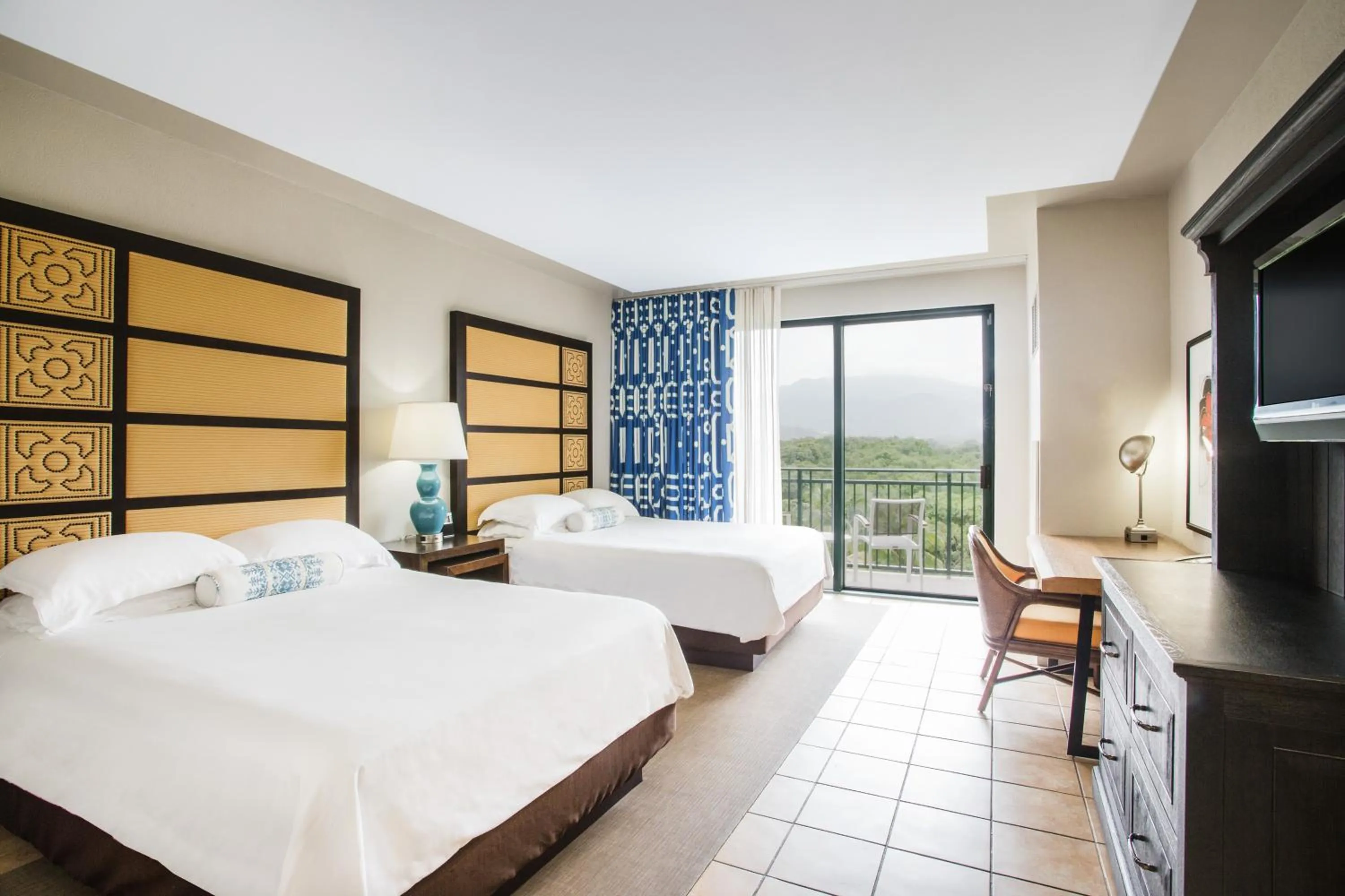 Queen Room with Bathtub and Rainforest View - Accessible  in Wyndham Grand Rio Mar Rainforest Beach and Golf Resort