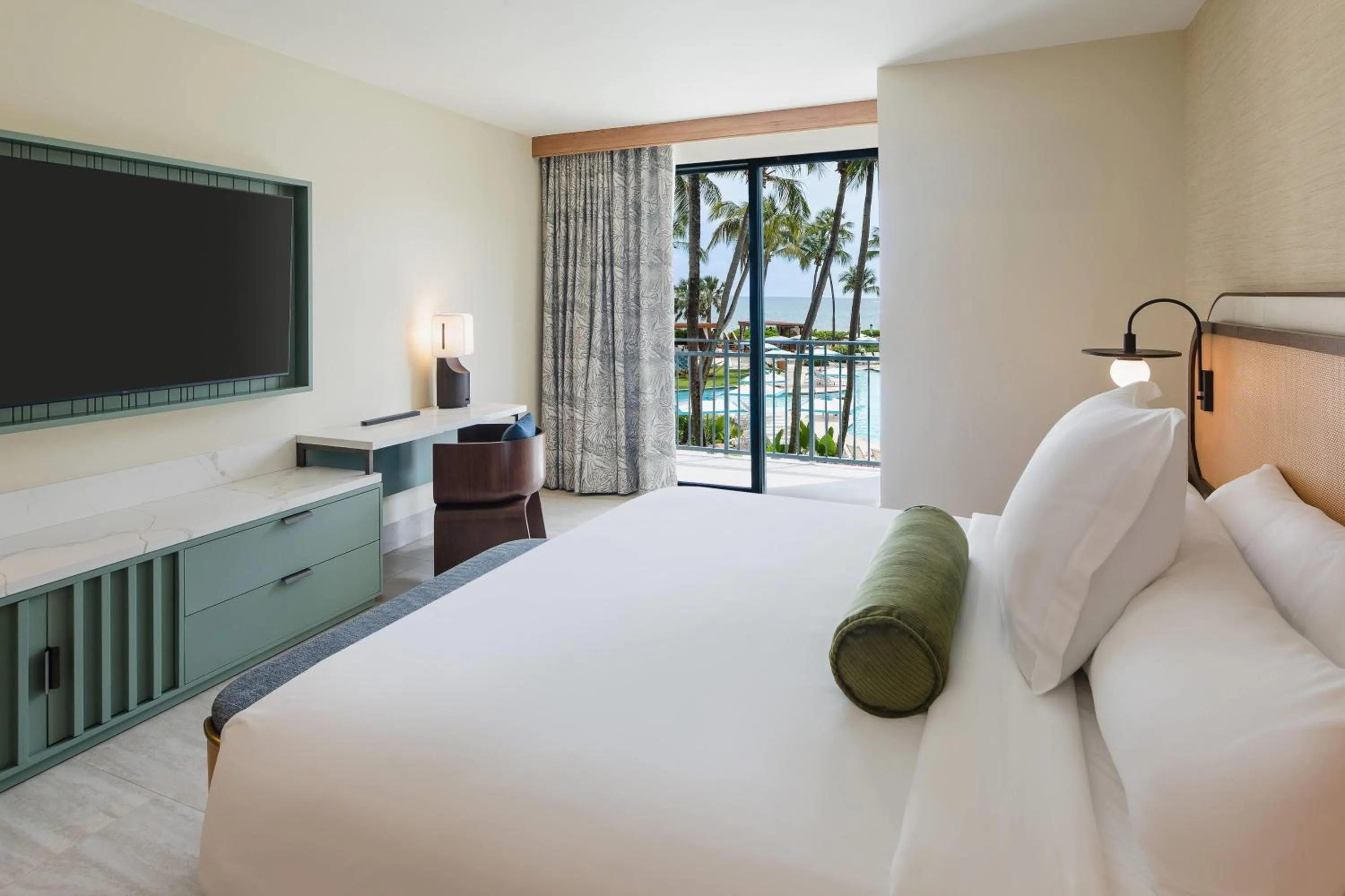 Photo of the whole room, Bed in Wyndham Grand Rio Mar Rainforest Beach and Golf Resort