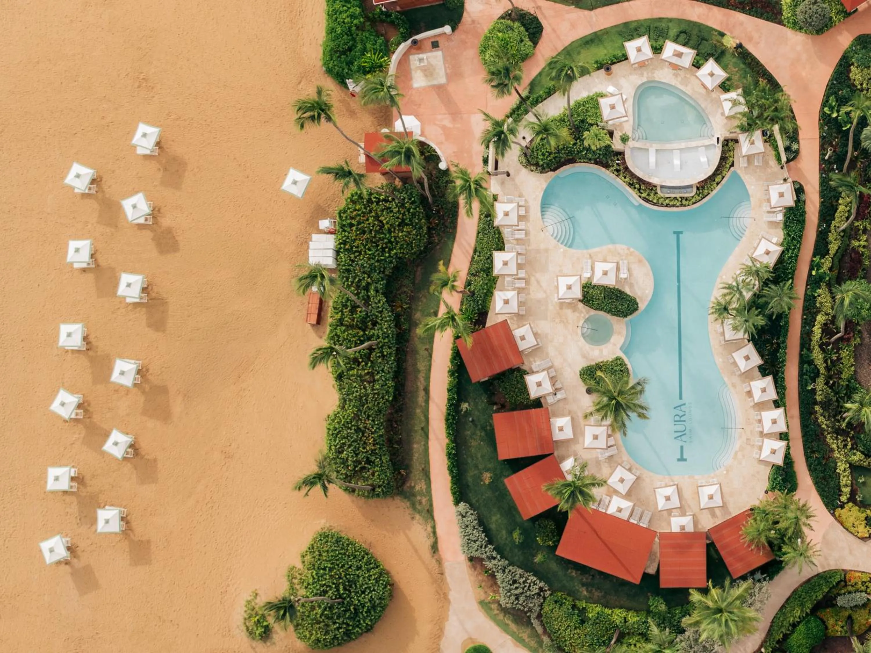 Swimming pool in Wyndham Grand Rio Mar Rainforest Beach and Golf Resort