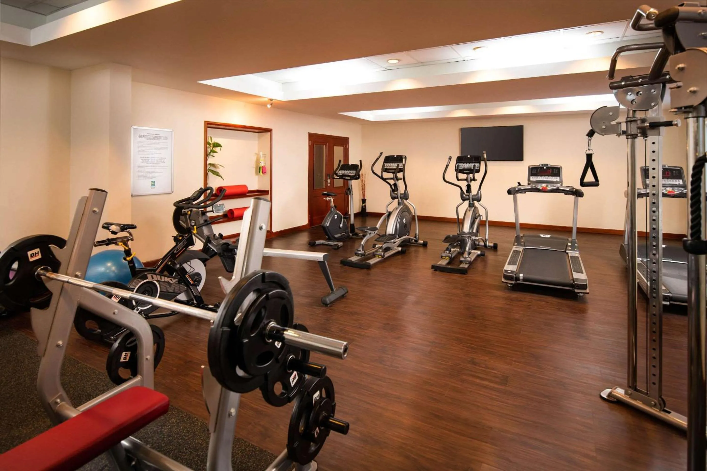 Fitness centre/facilities in Quality Hotel Real Aeropuerto Santo Domingo