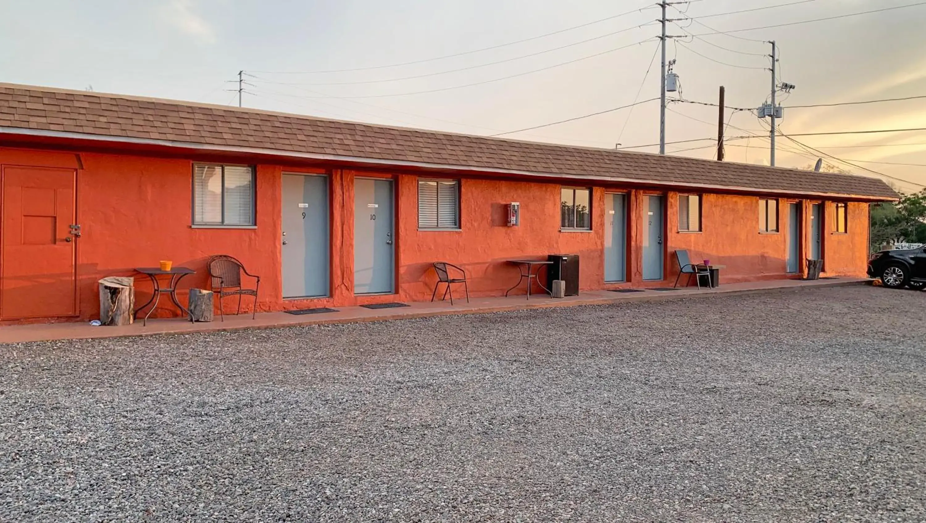 Property building in Copper Mountain Motel Property building in Copper Mountain Motel