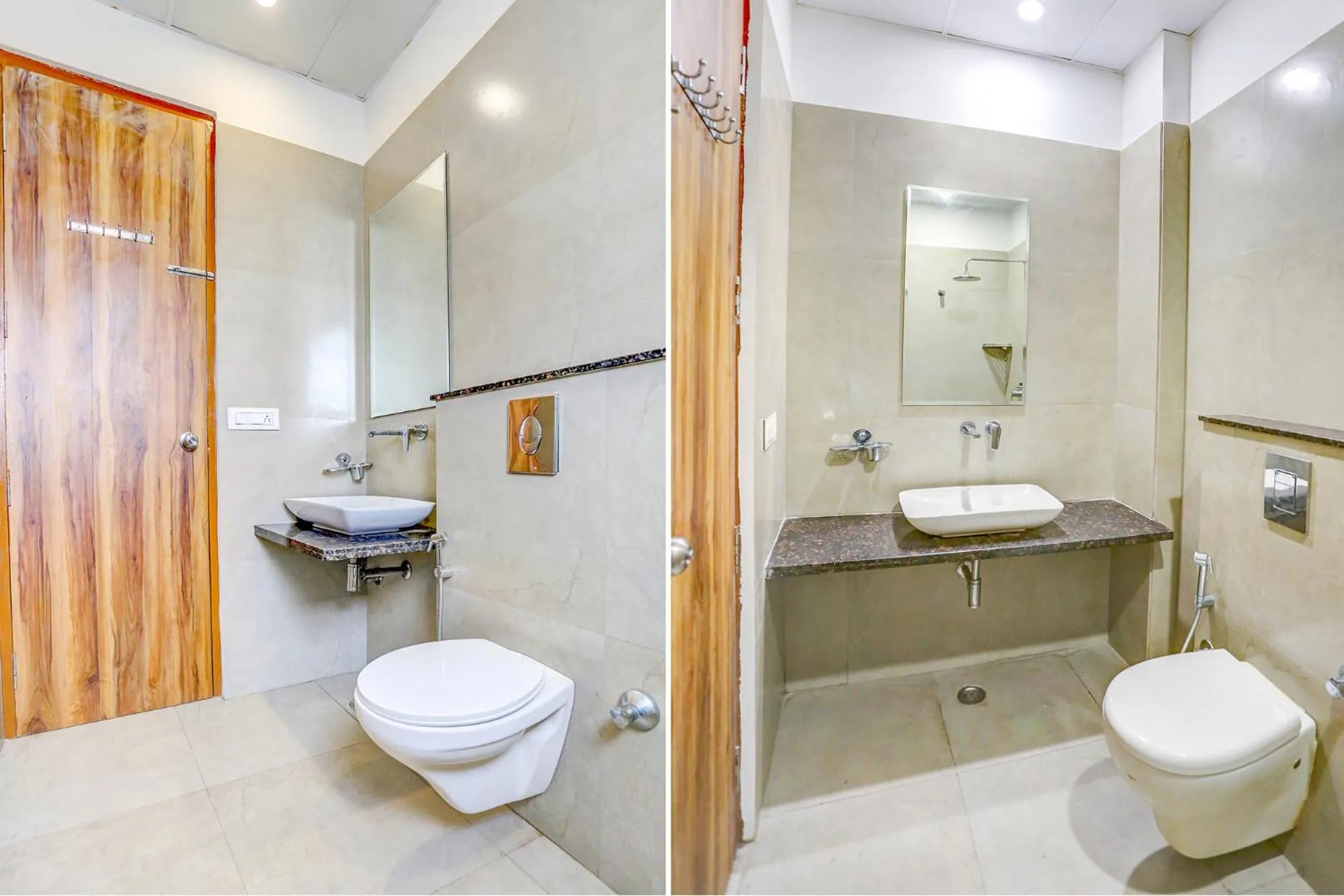 Bathroom in FabHotel Shiv Rachna - Mansarovar