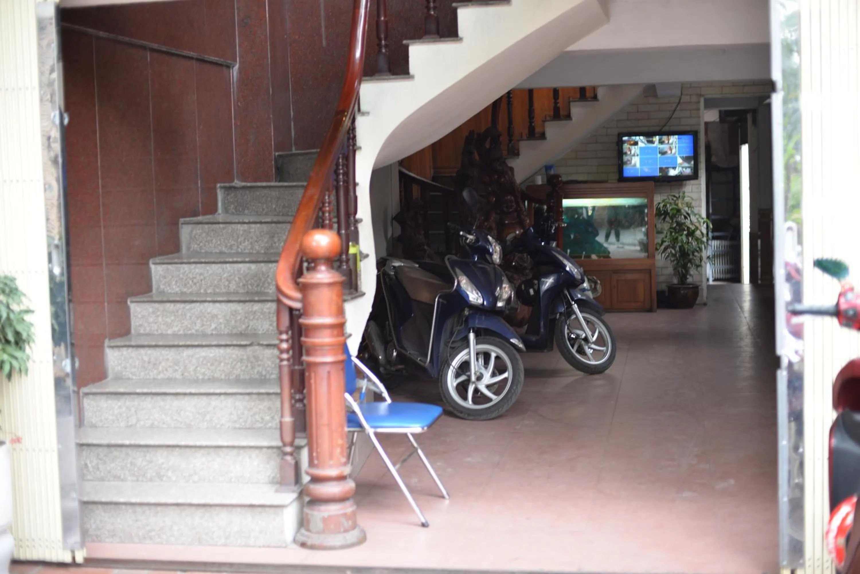 Facade/entrance in Valentine Hotel Hanoi