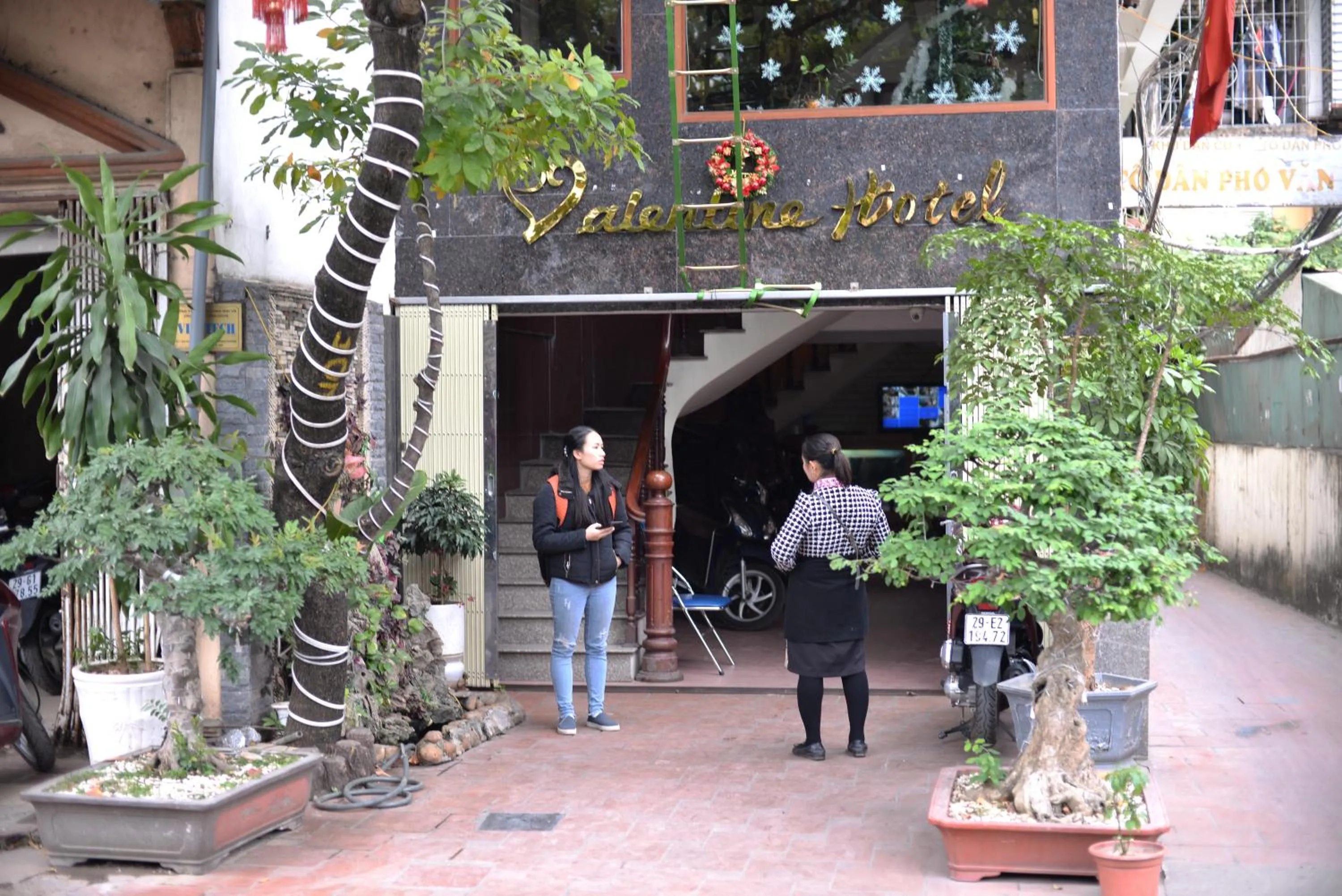 Staff in Valentine Hotel Hanoi