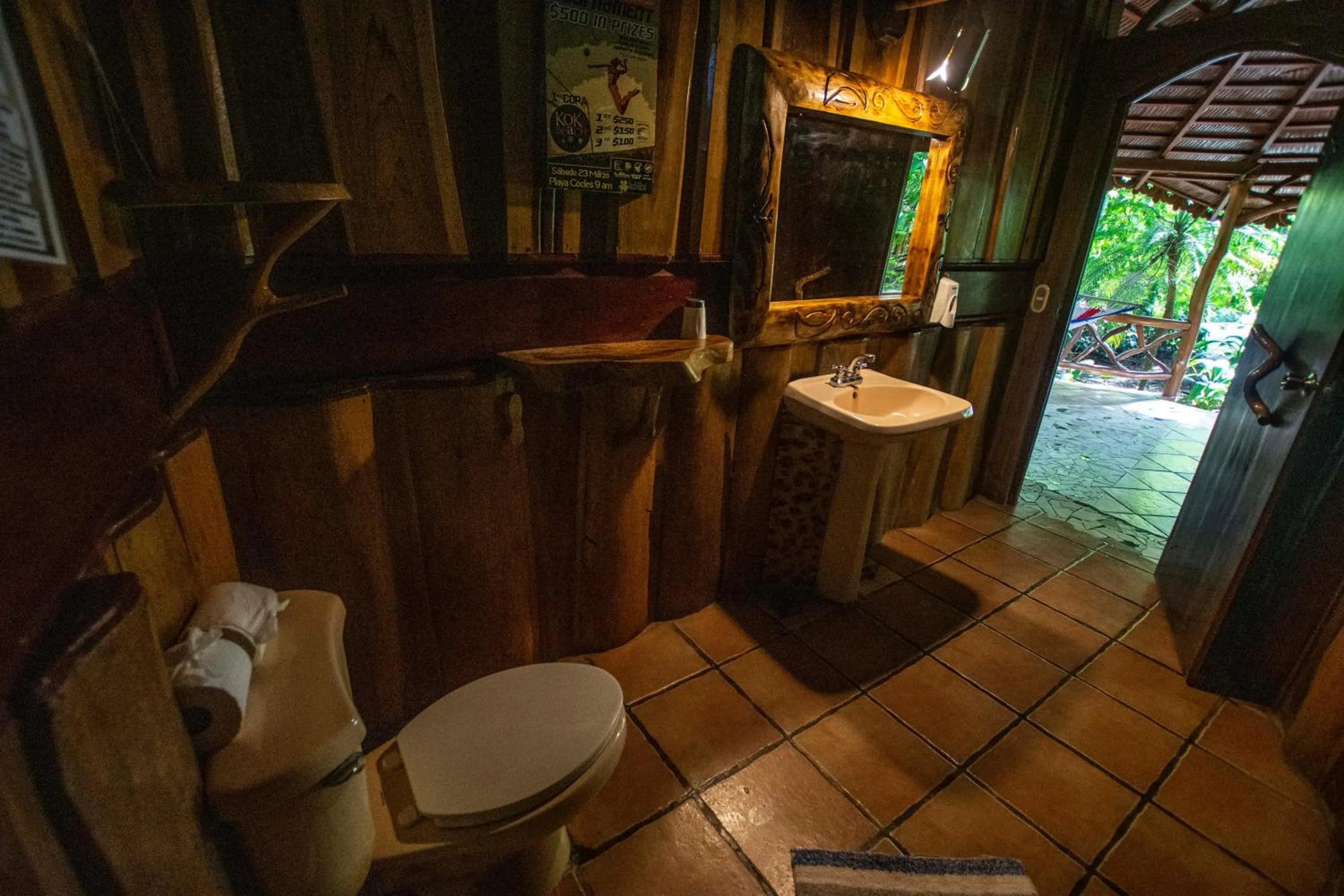 Bathroom in Hotel La Costa de Papito