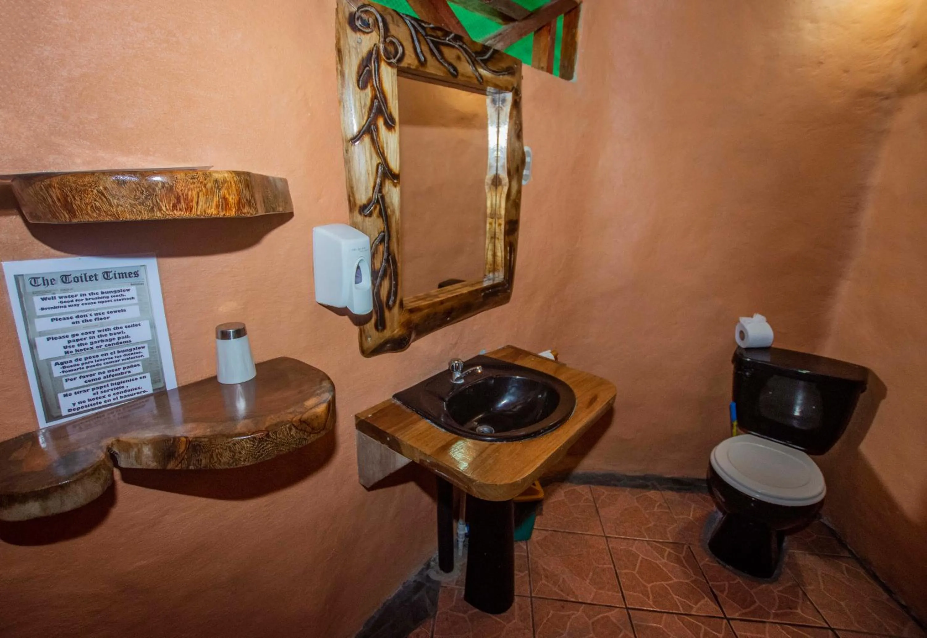 Toilet in Hotel La Costa de Papito