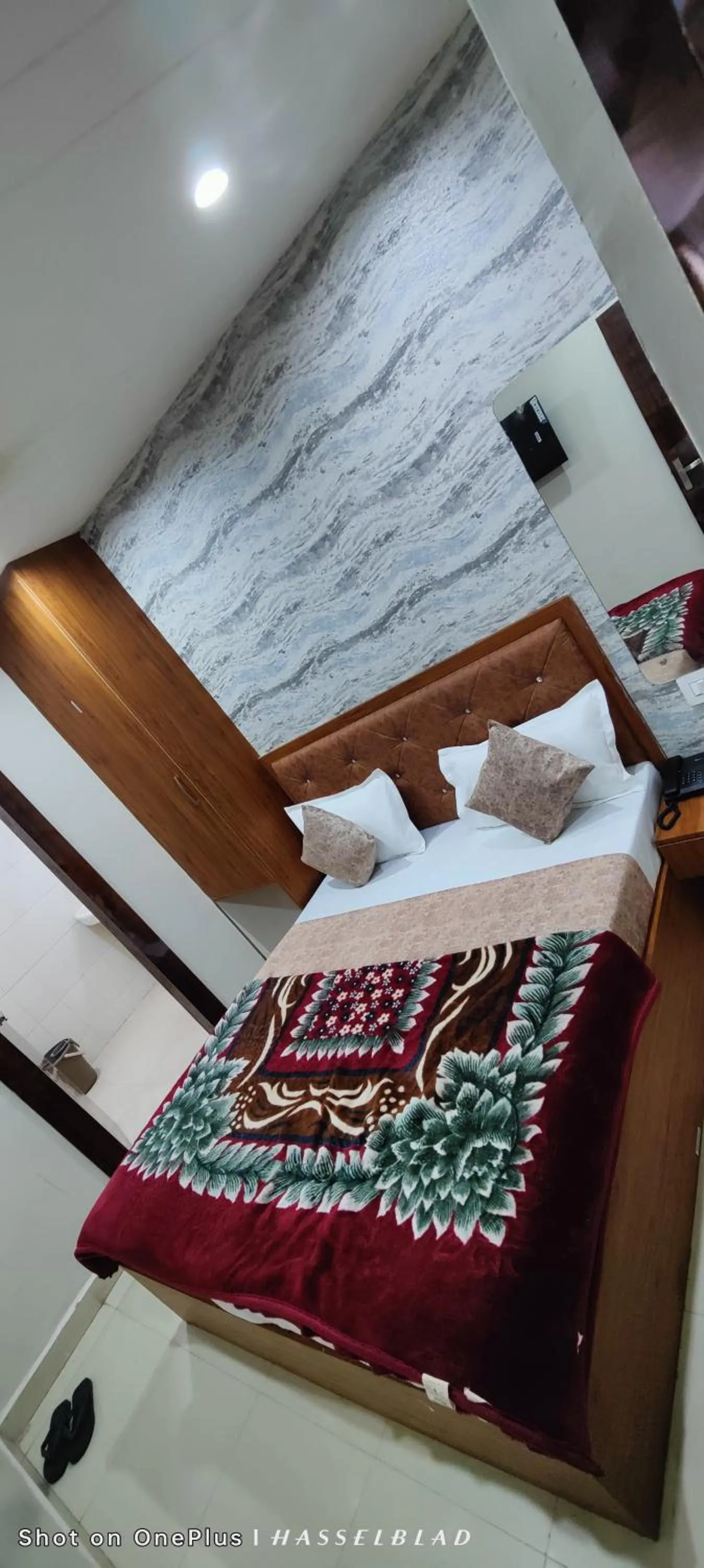 Bedroom, Bed in Hotel Siddhi Vinayak