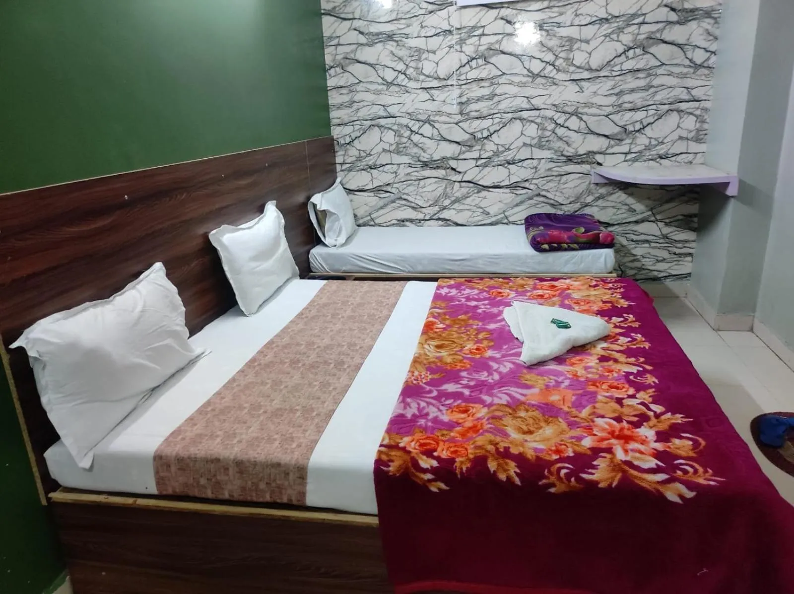 Bedroom, Bed in Hotel Siddhi Vinayak