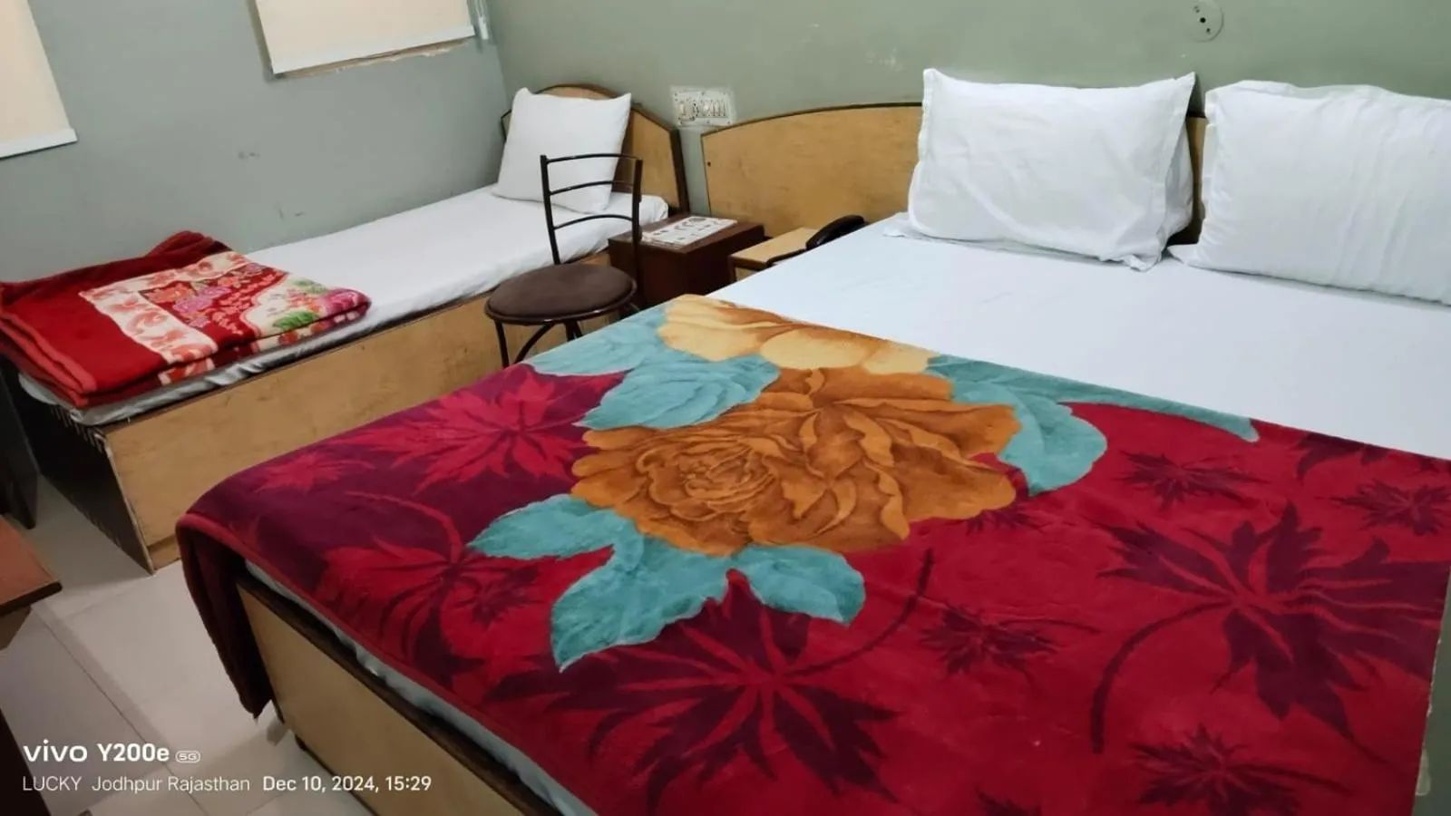 Bedroom, Bed in Hotel Siddhi Vinayak