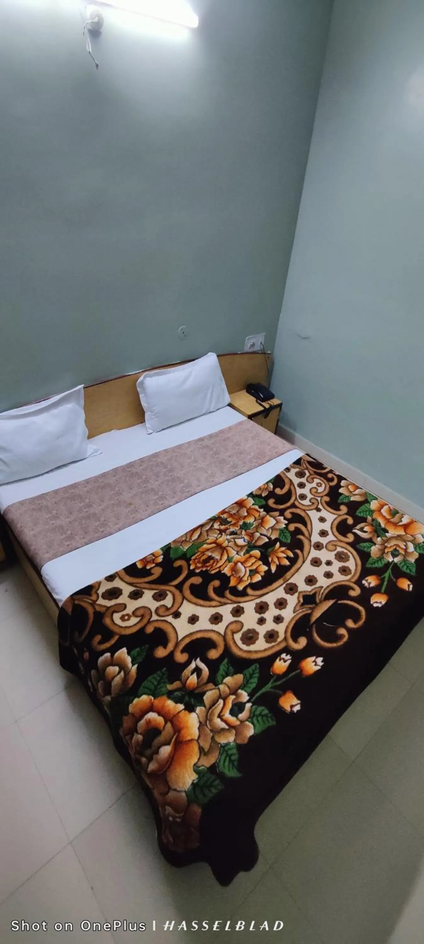 Bed in Hotel Siddhi Vinayak