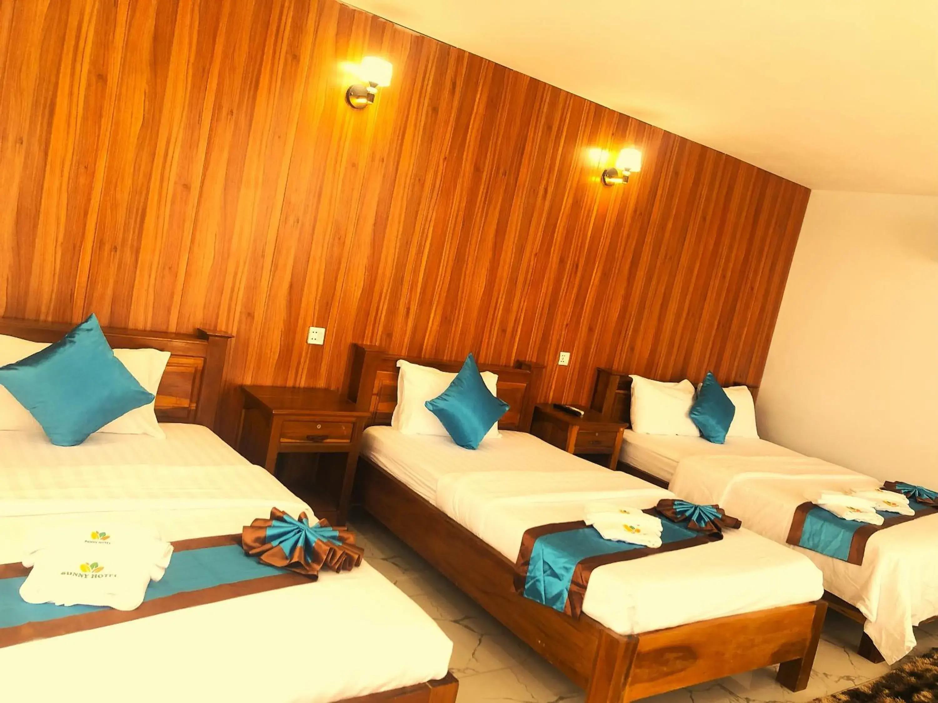 Bedroom, Bed in Kampot Sunny Hotel Bedroom, Bed in Kampot Sunny Hotel