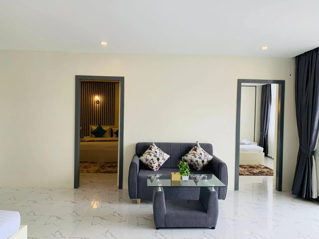 Bedroom in Kampot Sunny Hotel