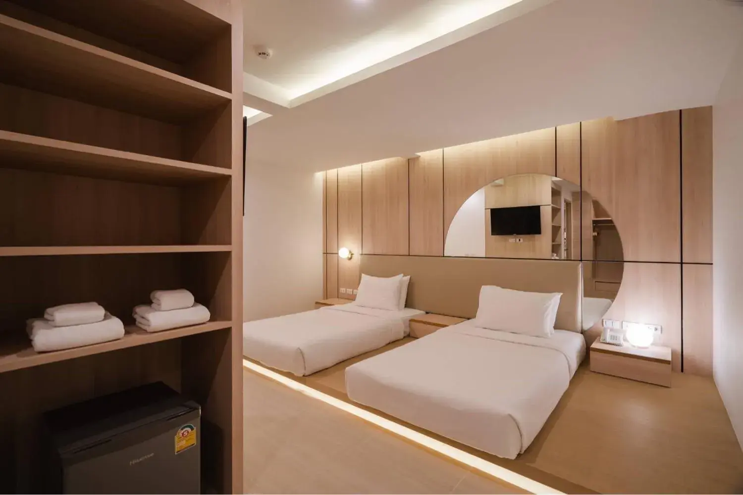 Bedroom, Bed in Bedline Hotel - SHA Certified Bedroom, Bed in Bedline Hotel - SHA Certified