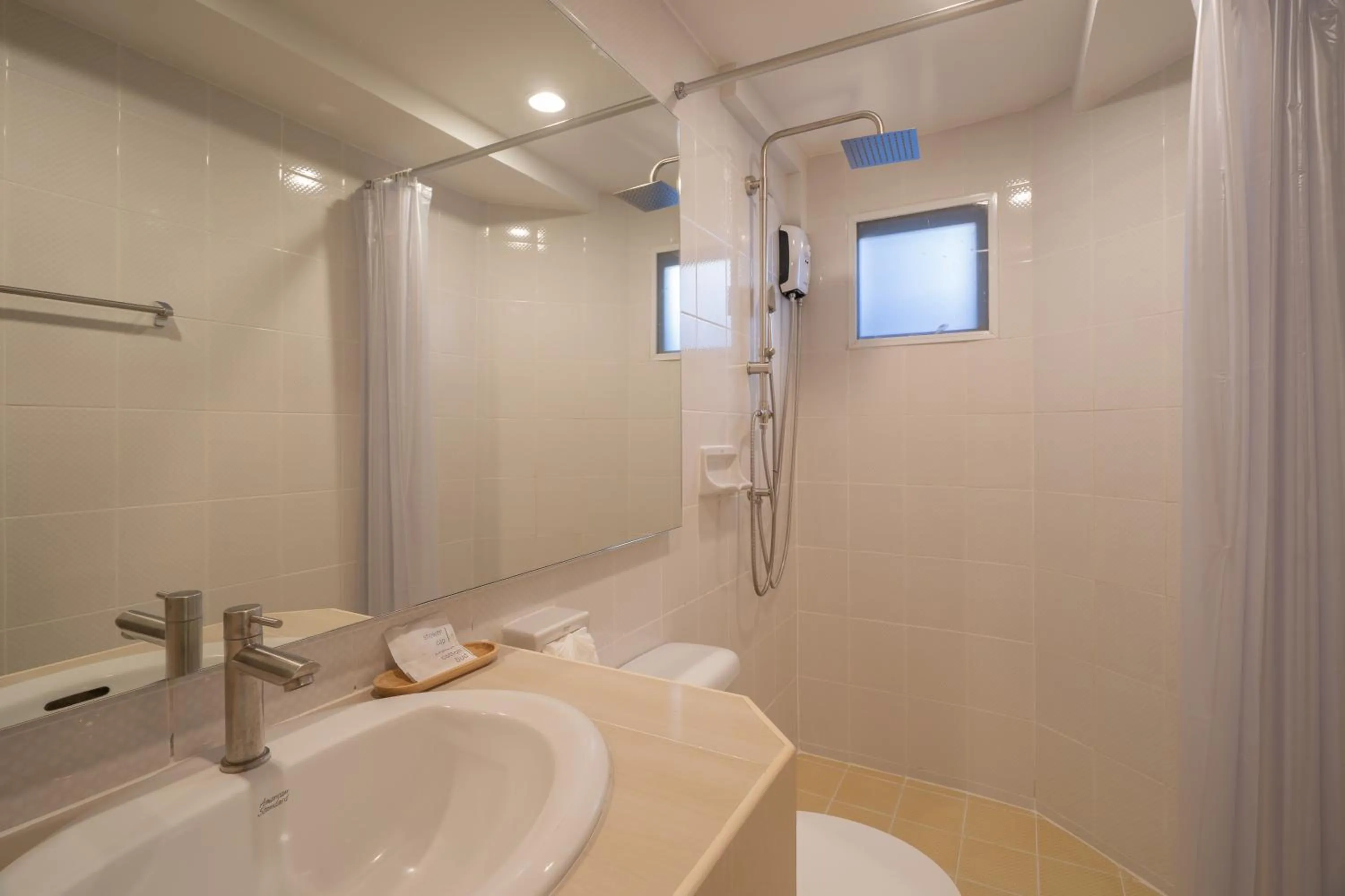 Bathroom in Bedline Hotel - SHA Certified