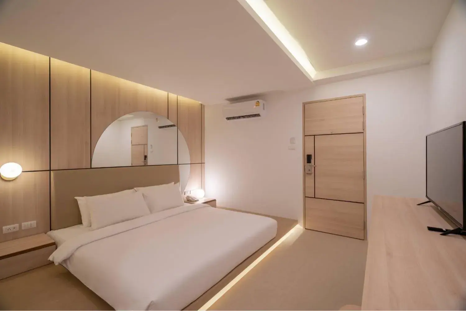 Bedroom, Bed in Bedline Hotel - SHA Certified Bedroom, Bed in Bedline Hotel - SHA Certified