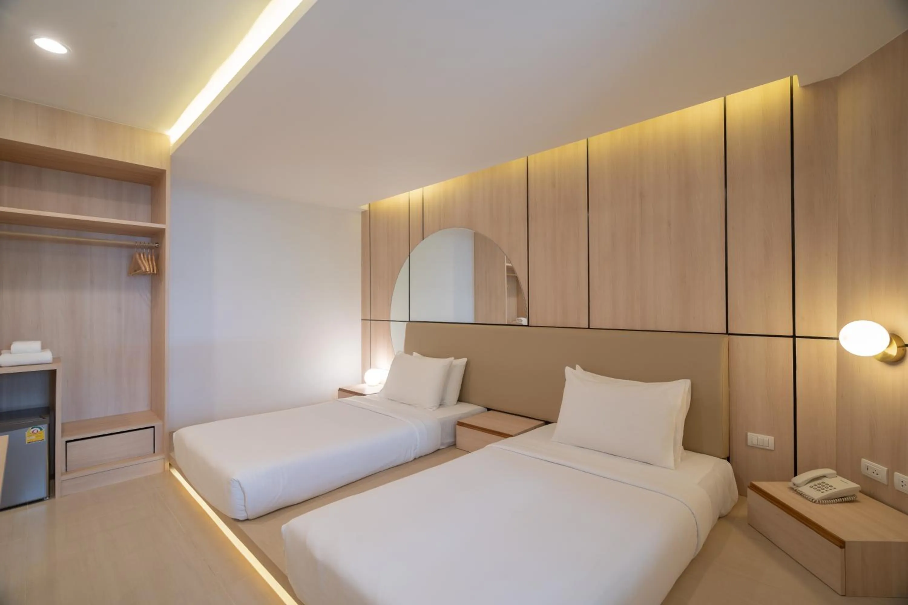 Bedroom, Bed in Bedline Hotel - SHA Certified