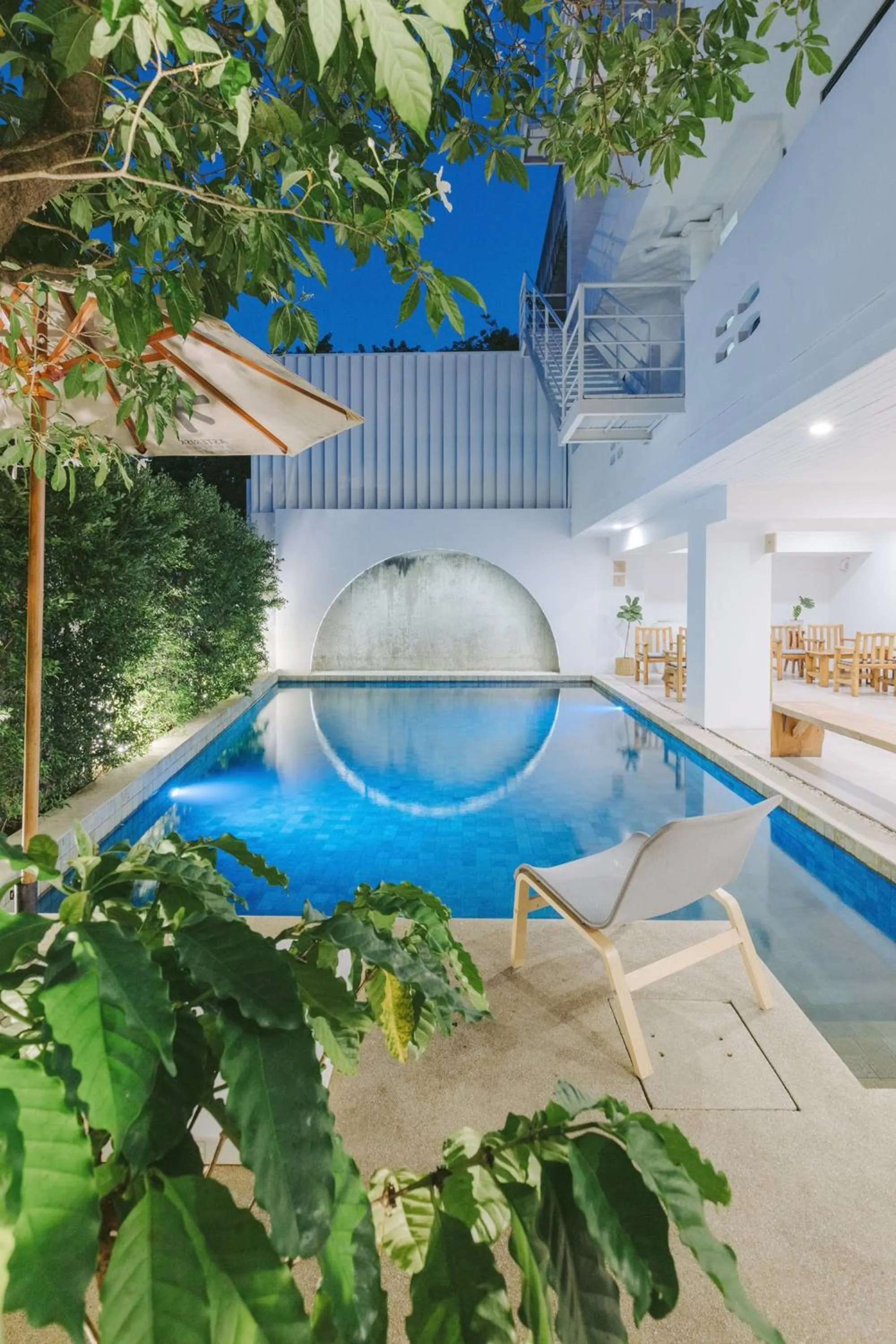 Swimming pool in Bedline Hotel - SHA Certified