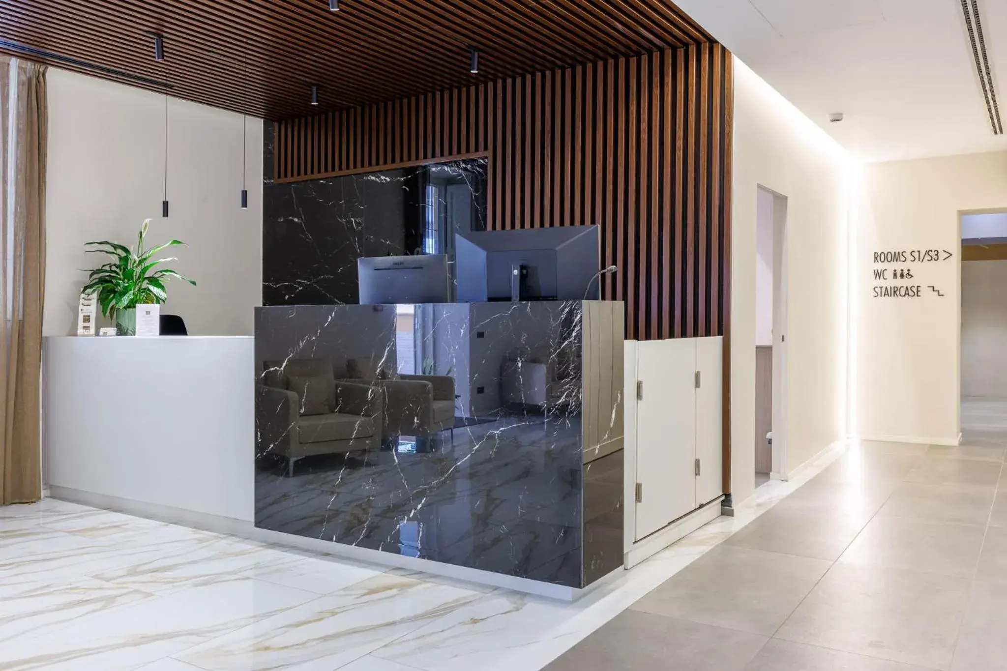 Lobby or reception in Casa San Giuseppe Lobby or reception in Casa San Giuseppe