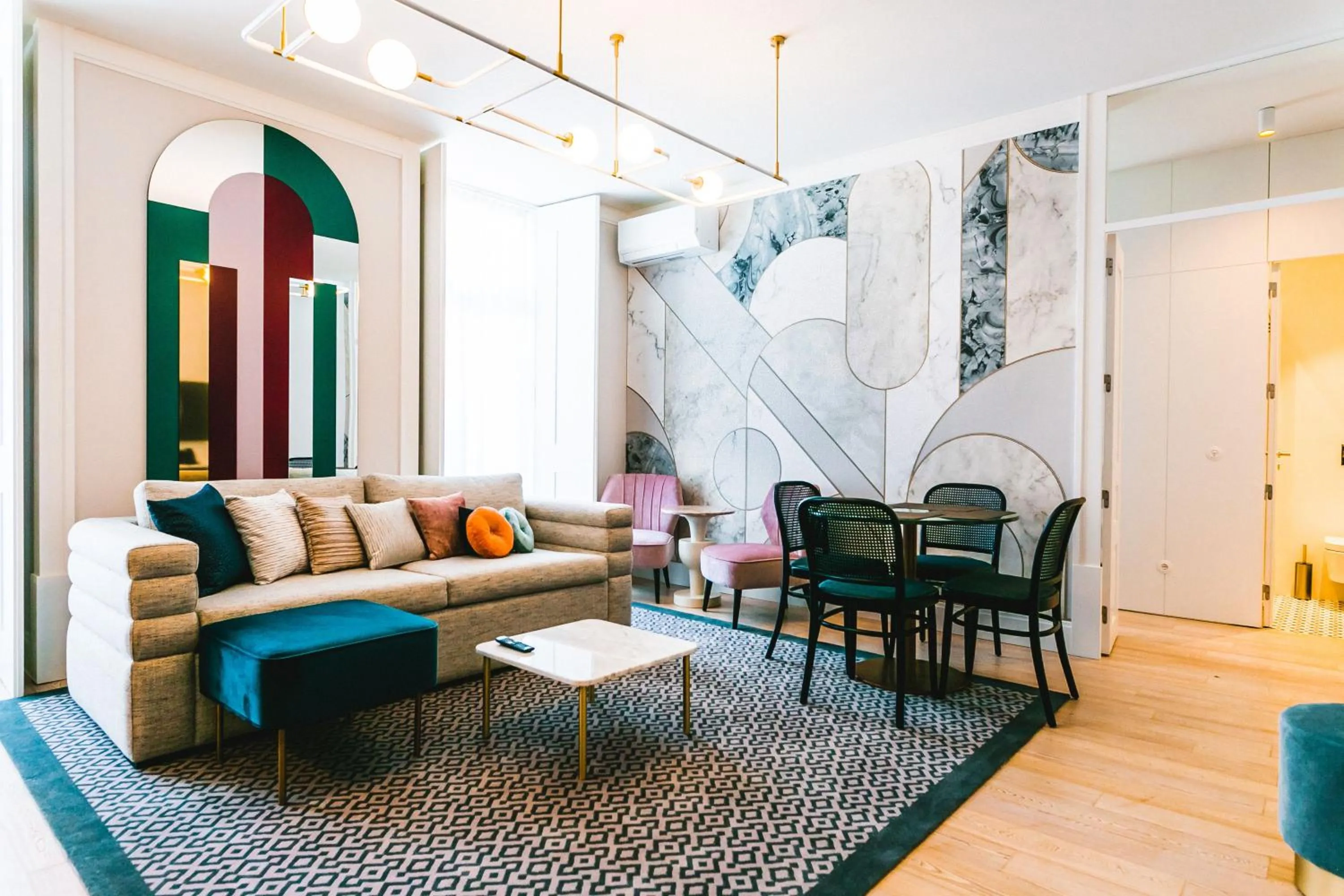 Living room in The Lift Apartments by RIDAN Hotels