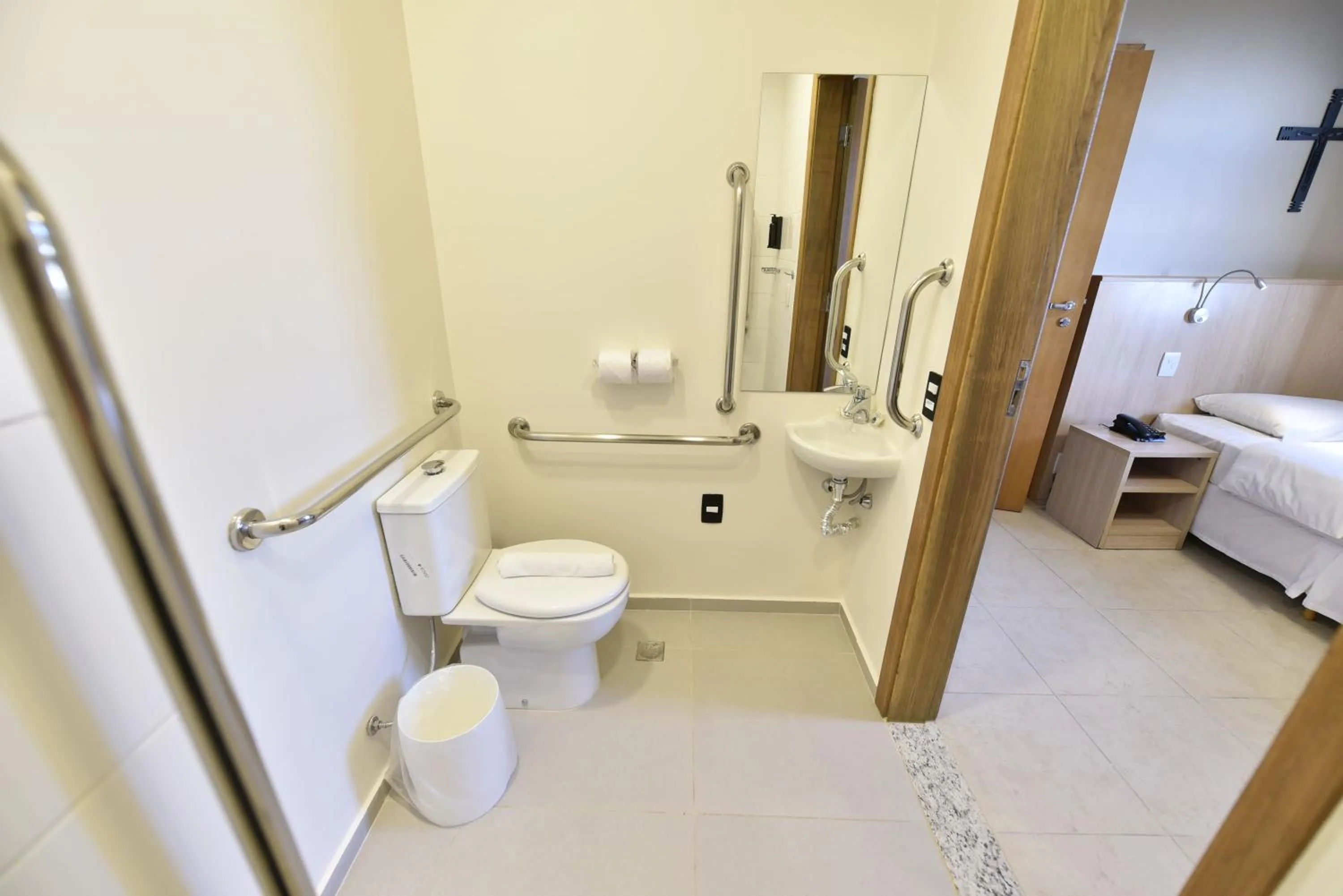 Bathroom in Hotel Rainha dos Apóstolos